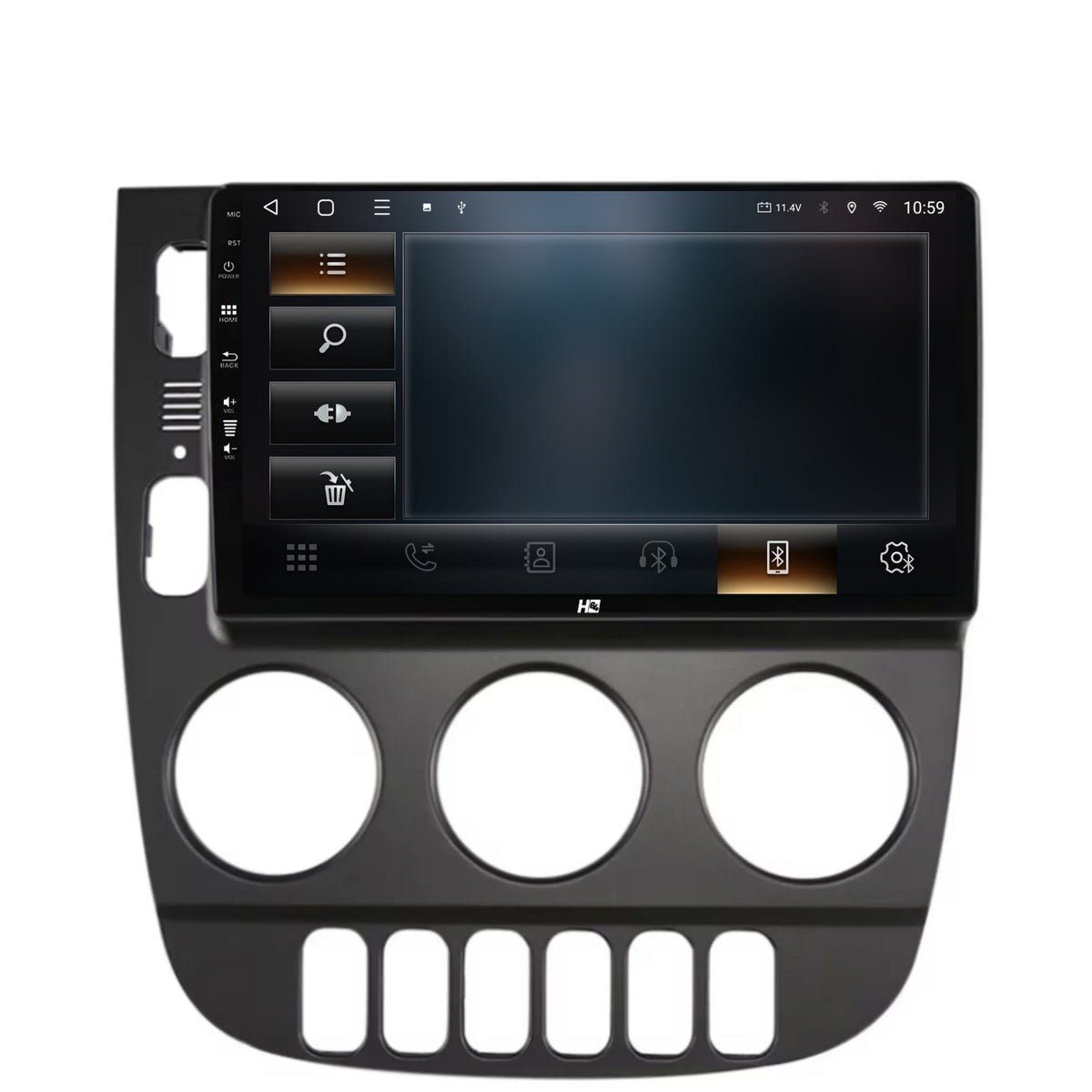 Navigatie HUB64 Mercedes Benz ML W163 (1998-2005), 4GB RAM, Android, Quadcore, DSP, GPS, Wi-FI, Carplay, Android Auto, USB, Bluetooth, Waze, Touchscreen, 9 inch