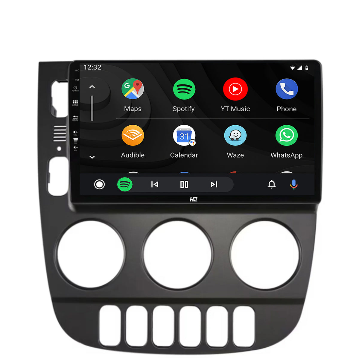Navigatie HUB64 Mercedes Benz ML W163 (1998-2005), 8GB RAM, Android, Octacore, Slot Sim 4G, DSP, GPS, Wi-FI, Carplay, Android Auto, USB, Bluetooth, Waze, Touchscreen, 9 Inch