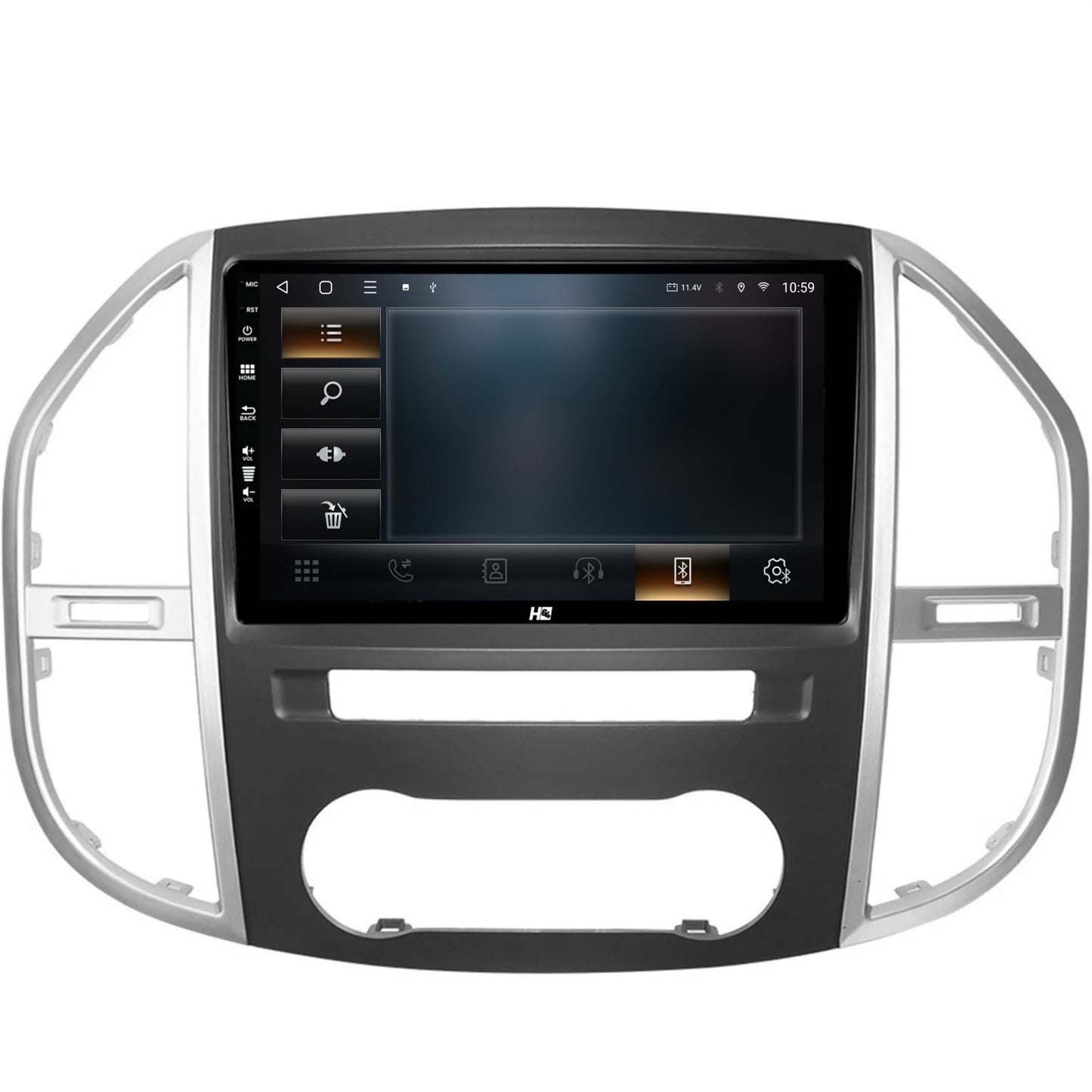 Navigatie HUB64 Mercedes Benz Vito (2016+), 2GB RAM, Android, GPS, Wi-FI, Carplay, Android Auto, USB, Bluetooth, Radio, Waze, Touchscreen, 9 inch