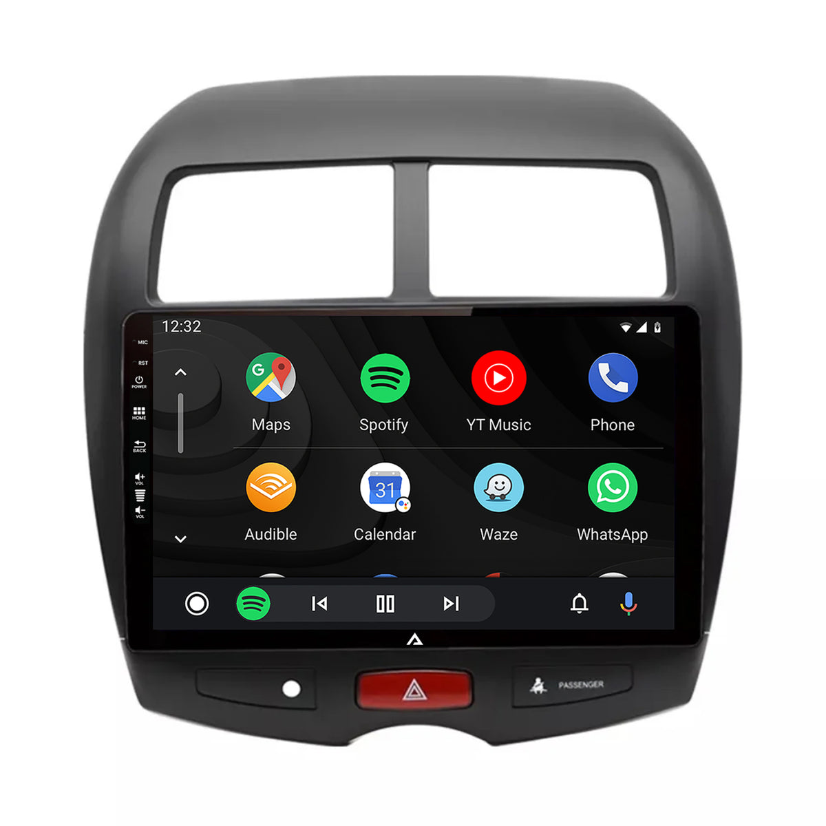 Navigatie HUB64 Mitsubishi ASX / Peugeot 4008 (2010-2018), 8GB RAM, Android, Octacore, Slot Sim 4G, DSP, GPS, Wi-FI, Carplay, Android Auto, USB, Bluetooth, Waze, Touchscreen, 10.1 Inch