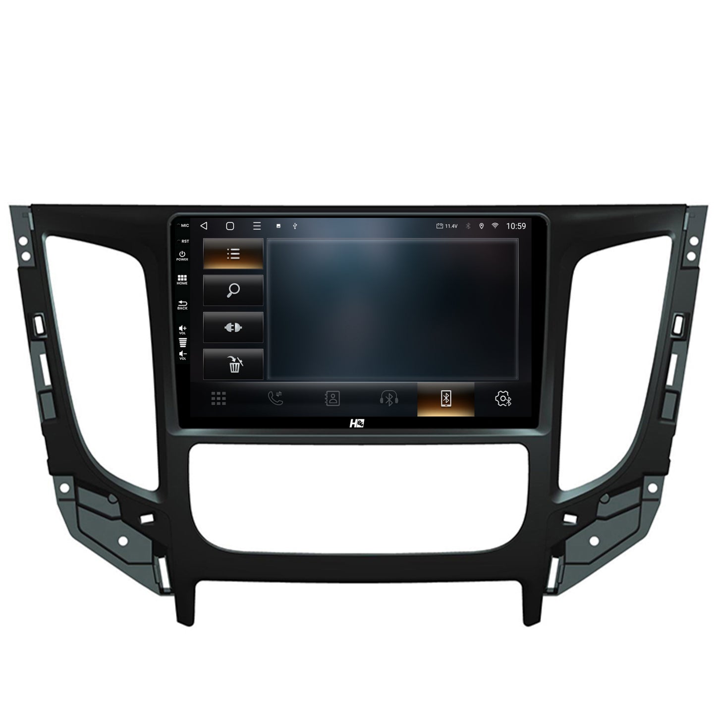 Navigatie HUB64 Mitsubishi L200 (2014-2020), 2GB RAM, Android, GPS, Wi-FI, Carplay, Android Auto, USB, Bluetooth, Radio, Waze, Touchscreen, 9 inch