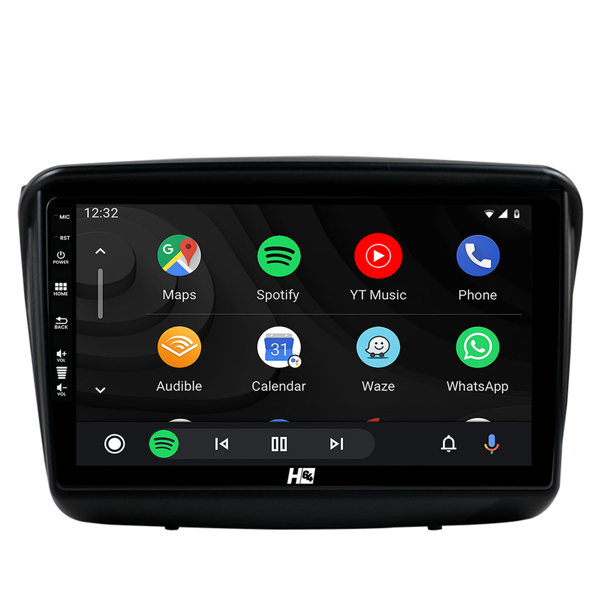 Navigatie HUB64 Mitsubishi L200 / Pajero Sport, 8GB RAM, Android, Octacore, Slot Sim 4G, DSP, GPS, Wi-FI, Carplay, Android Auto, USB, Bluetooth, Waze, Touchscreen, 9 Inch