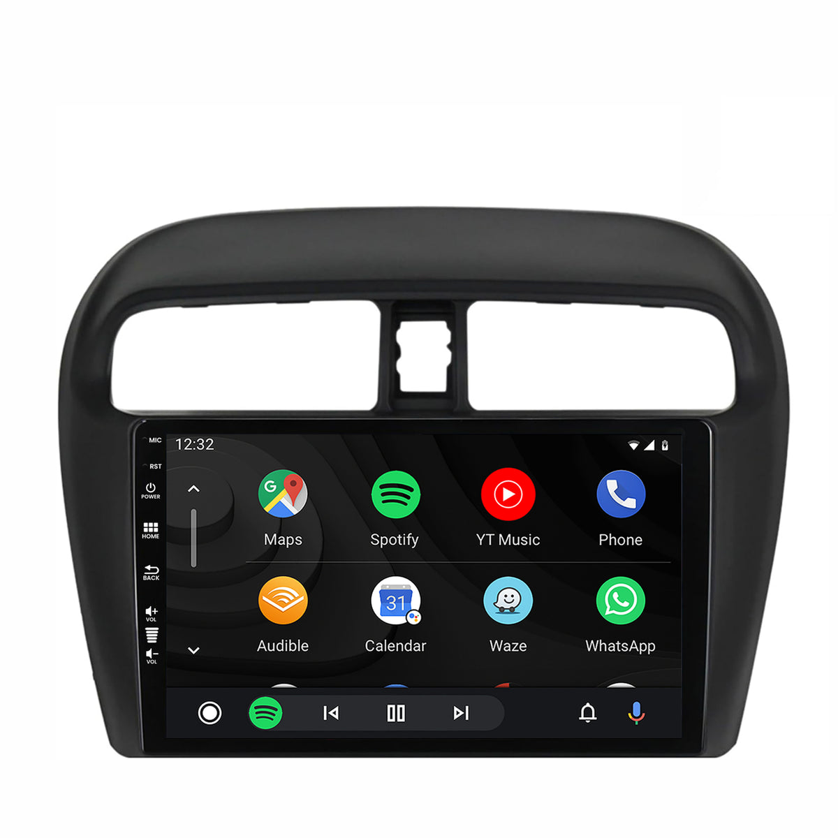 Navigatie HUB64 Mitsubishi Space Star / Mirage / Attrage, 6GB RAM, Android, Octacore, Slot Sim 4G, DSP, GPS, Wi-FI, Carplay, Android Auto, USB, Bluetooth, Waze, Touchscreen, 9 Inch