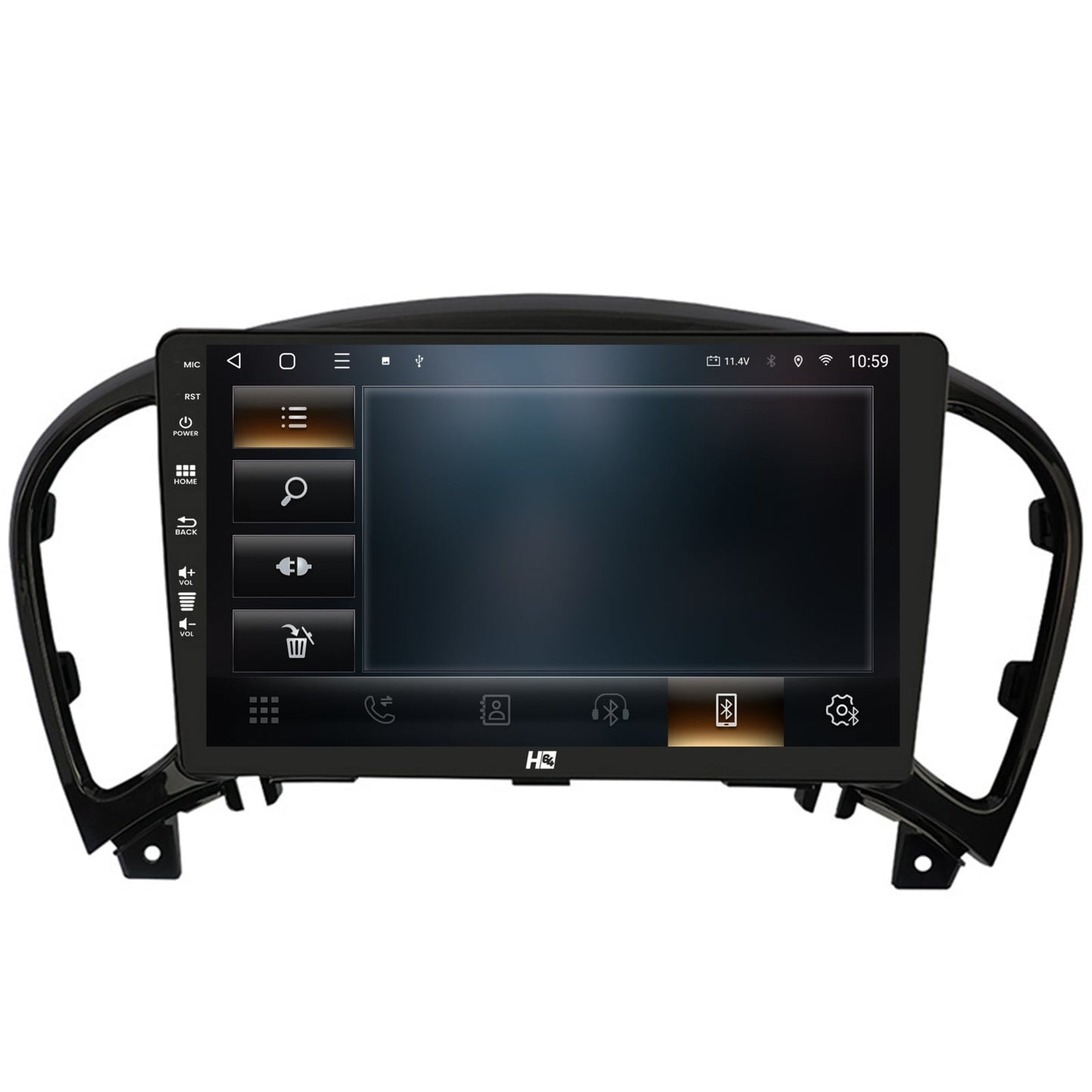 Navigatie HUB64 Nissan Juke (2010-2019), 6GB RAM, Android, Octacore, Slot Sim 4G, DSP, GPS, Wi-FI, Carplay, Android Auto, USB, Bluetooth, Waze, Touchscreen, 9 Inch
