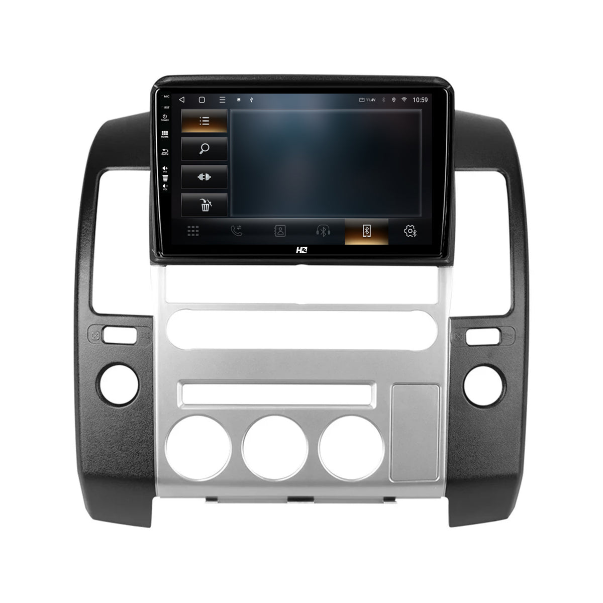 Navigatie HUB64 Nissan Pathfinder-Navara (2005-2014), 4GB RAM, Android, Quadcore, DSP, GPS, Wi-FI, Carplay, Android Auto, USB, Bluetooth, Waze, Touchscreen, 9 inch