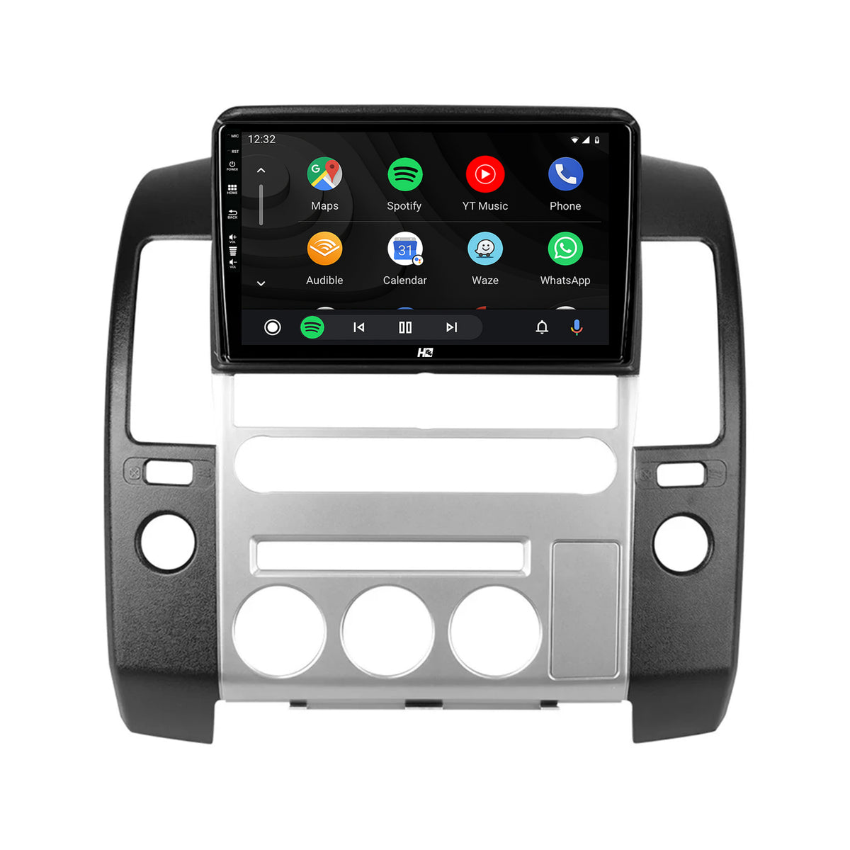 Navigatie HUB64 Nissan Pathfinder-Navara (2005-2014), 8GB RAM, Android, Octacore, Slot Sim 4G, DSP, GPS, Wi-FI, Carplay, Android Auto, USB, Bluetooth, Waze, Touchscreen, 9 Inch