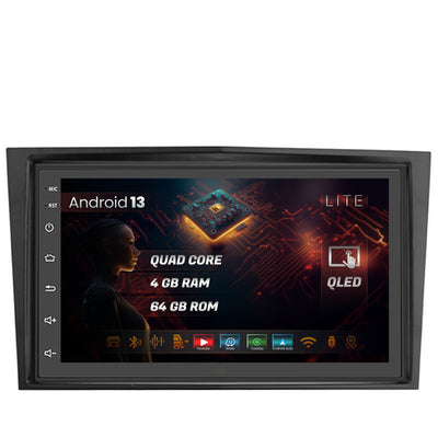 Navigatie HUB64 Opel 4GB RAM, Android, Octacore, Slot Sim 4G, DSP, GPS, Wi-FI, Carplay, Android Auto, USB, Bluetooth, Waze, Touchscreen, 7 Inch - HUB64 - S4L Series