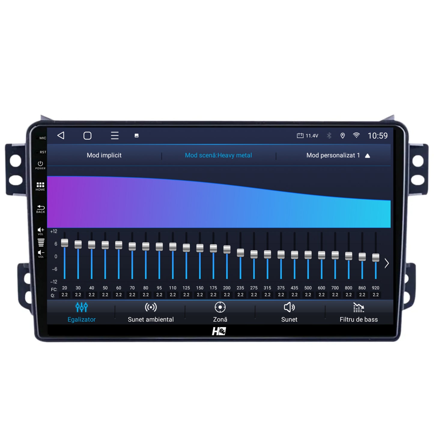 Navigatie HUB64 Opel Agila Suzuki Splash (2007-2014), 4GB RAM, Android, Octacore, Slot Sim 4G, DSP, GPS, Wi-FI, Carplay, Android Auto, USB, Bluetooth, Waze, Touchscreen, 9 inch