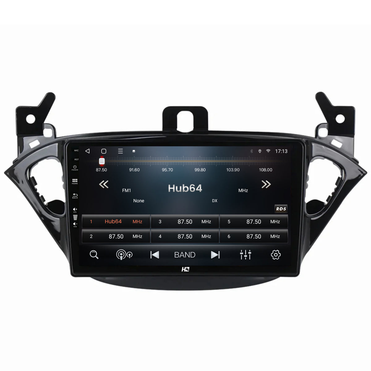 Navigatie HUB64 Opel Corsa E / Adam (2013-2019), 4GB RAM, Android, Octacore, Slot Sim 4G, DSP, GPS, Wi-FI, Carplay, Android Auto, USB, Bluetooth, Waze, Touchscreen, 9 inch