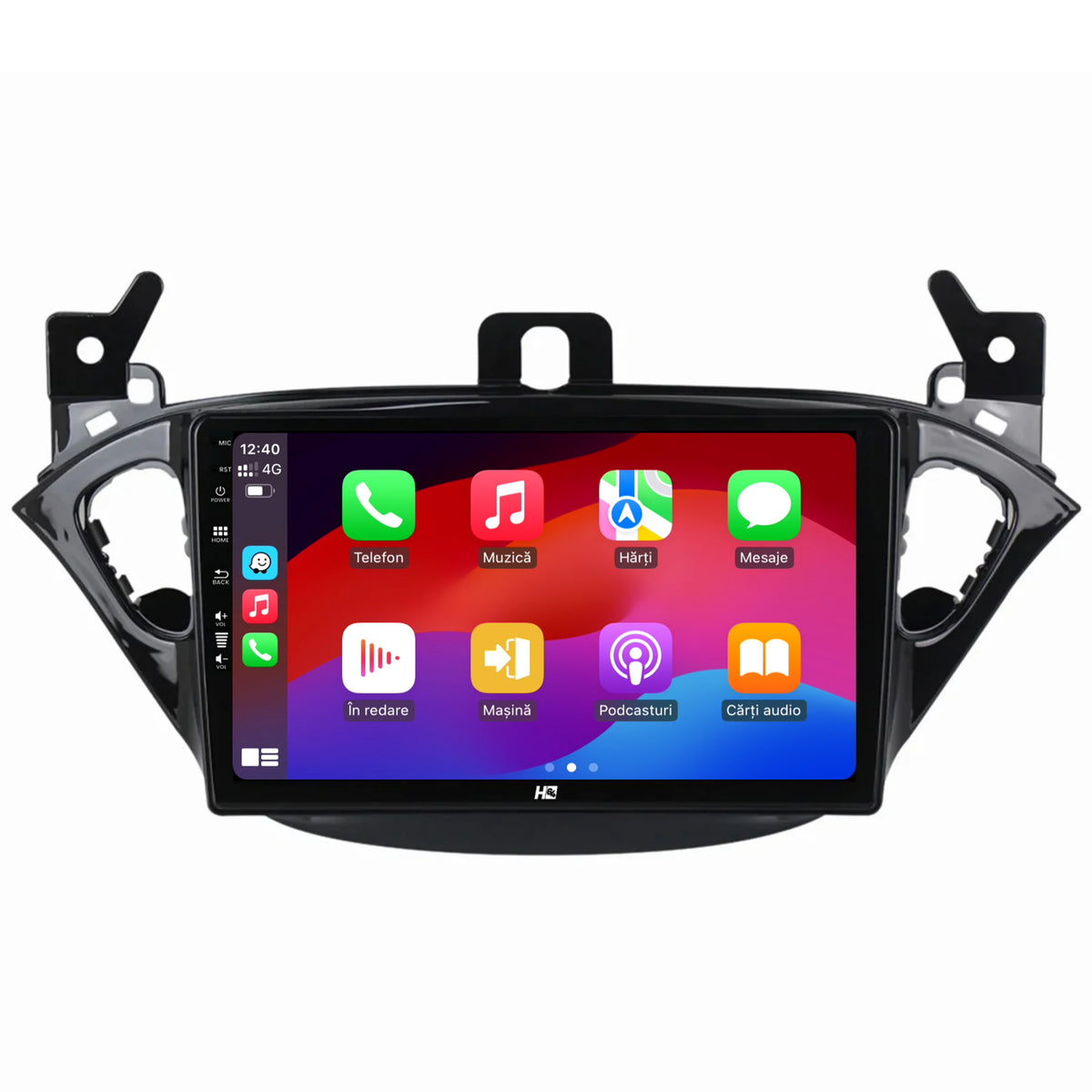 Navigatie HUB64 Opel Corsa E / Adam (2013-2019), 6GB RAM, Android, Octacore, Slot Sim 4G, DSP, GPS, Wi-FI, Carplay, Android Auto, USB, Bluetooth, Waze, Touchscreen, 9 Inch
