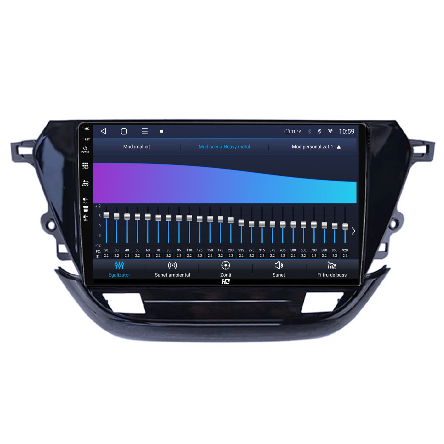 Navigatie HUB64 Opel Corsa F (2019+), 8GB RAM, Android, Octacore, Slot Sim 4G, DSP, GPS, Wi-FI, Carplay, Android Auto, USB, Bluetooth, Waze, Touchscreen, 9 Inch