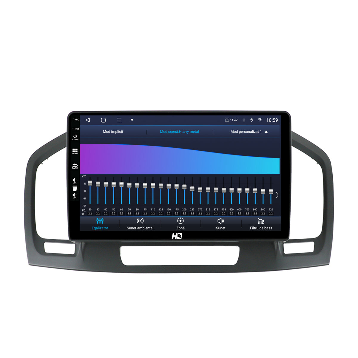 Navigatie HUB64 Opel Insignia (2008-2013), 8GB RAM, Android, Octacore, Slot Sim 4G, DSP, GPS, Wi-FI, Carplay, Android Auto, USB, Bluetooth, Waze, Touchscreen, 9 Inch