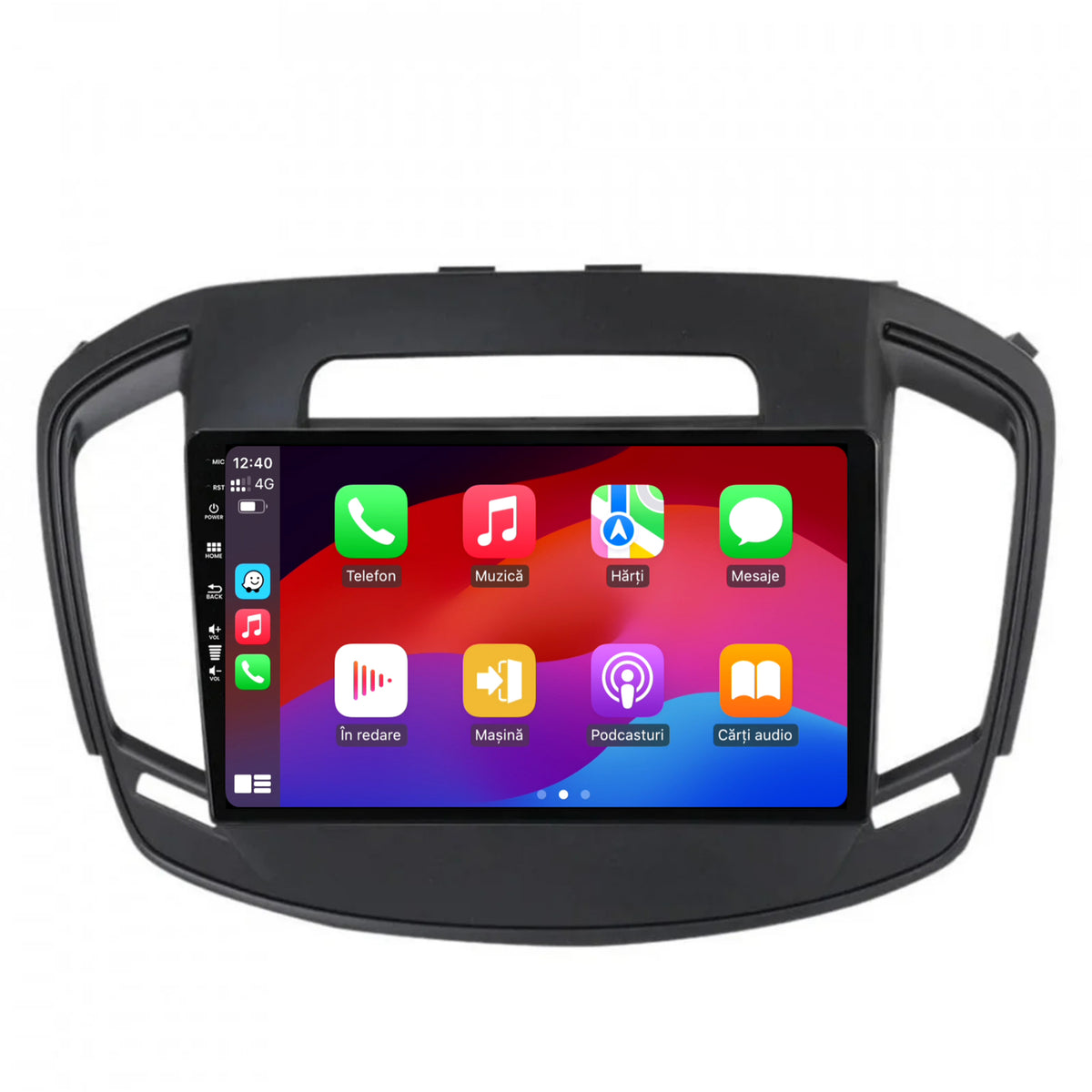 Navigatie HUB64 Opel Insignia (2014-2016), 4GB RAM, Android, Quadcore, DSP, GPS, Wi-FI, Carplay, Android Auto, USB, Bluetooth, Waze, Touchscreen, 9 inch