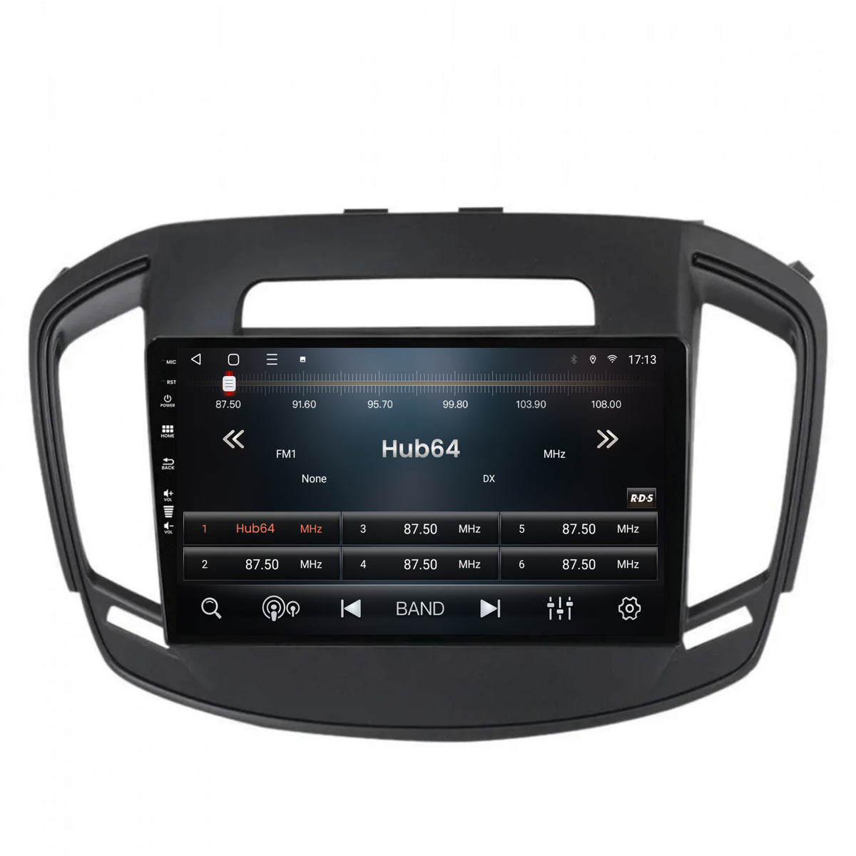 Navigatie HUB64 Opel Insignia (2014-2016), 4GB RAM, Android, Quadcore, DSP, GPS, Wi-FI, Carplay, Android Auto, USB, Bluetooth, Waze, Touchscreen, 9 inch