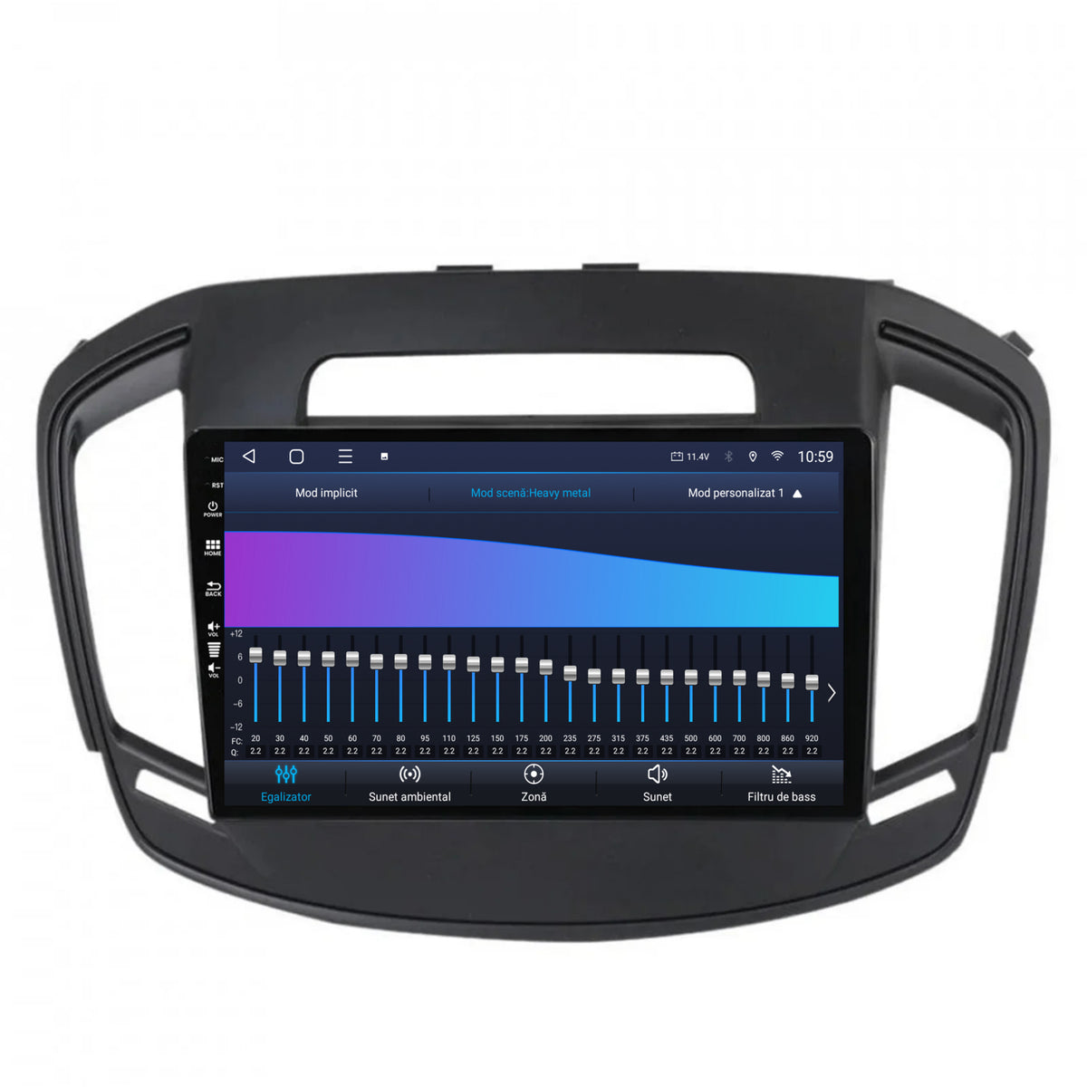 Navigatie HUB64 Opel Insignia (2014-2016), 6GB RAM, Android, Octacore, Slot Sim 4G, DSP, GPS, Wi-FI, Carplay, Android Auto, USB, Bluetooth, Waze, Touchscreen, 9 Inch