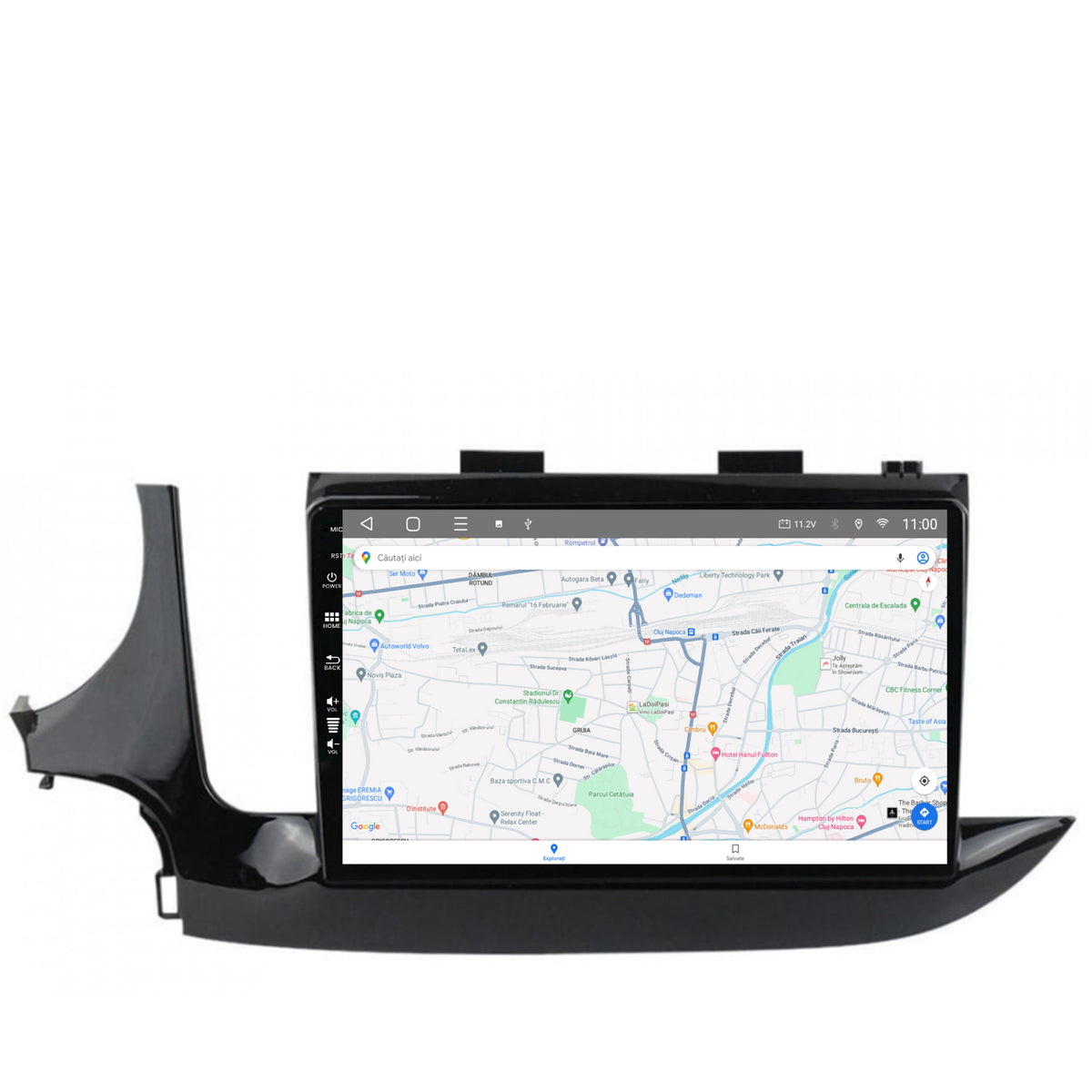 Navigatie HUB64 Opel Mokka (2016-Prezent), 4GB RAM, Android, Octacore, Slot Sim 4G, DSP, GPS, Wi-FI, Carplay, Android Auto, USB, Bluetooth, Waze, Touchscreen, 9 inch