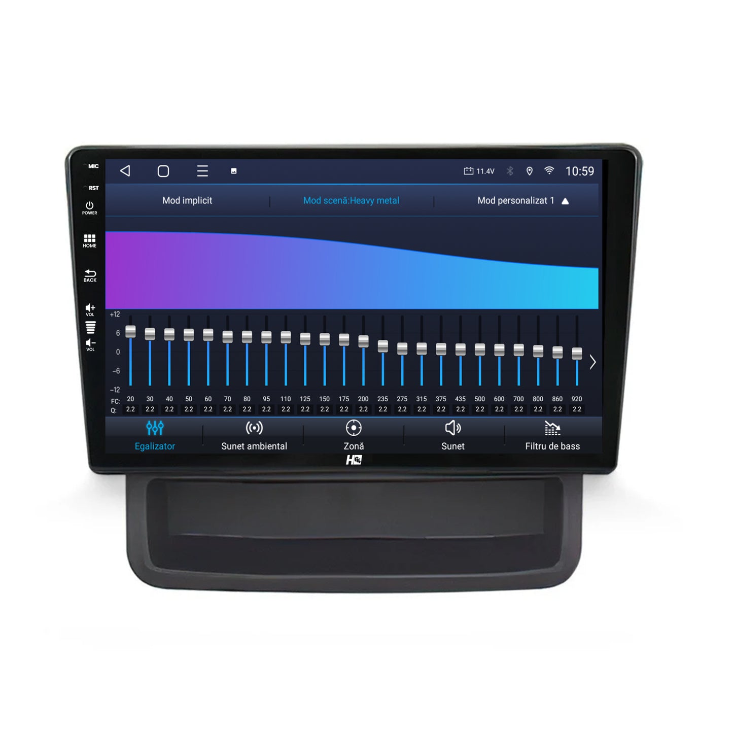 Navigatie HUB64 Renault Trafic / Opel Vivaro (2010-2014), 6GB RAM, Android, Octacore, Slot Sim 4G, DSP, GPS, Wi-FI, Carplay, Android Auto, USB, Bluetooth, Waze, Touchscreen, 10 inch
