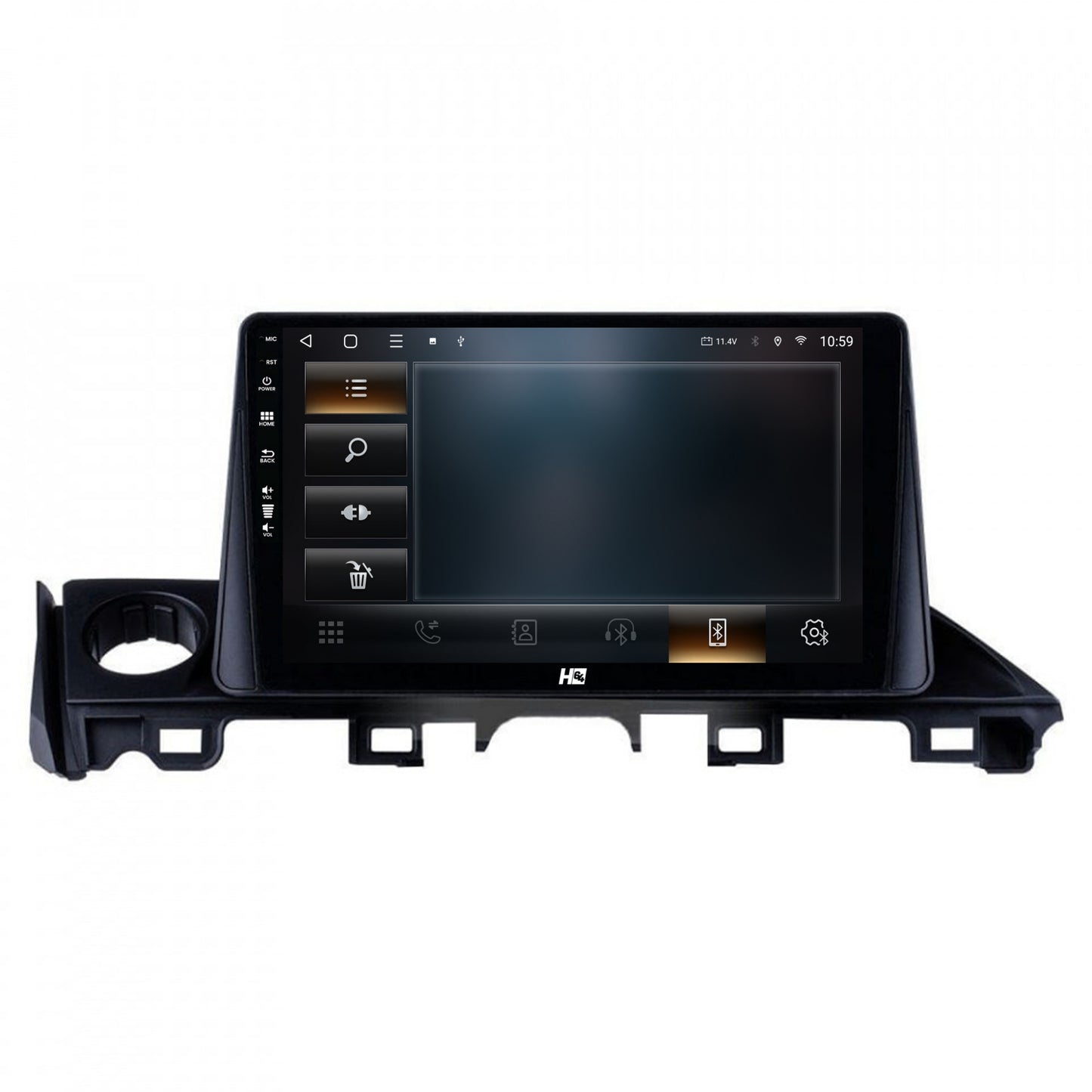 Navigatie HUB64 Mazda 6 lll (2015-2018), 4GB RAM, Android, Octacore, Slot Sim 4G, DSP, GPS, Wi-FI, Carplay, Android Auto, USB, Bluetooth, Waze, Touchscreen, 9 inch