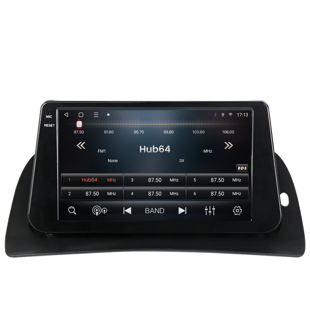 Navigatie HUB64 Renault Kangoo (2015-2020), 4GB RAM, Android, Quadcore, DSP, GPS, Wi-FI, Carplay, Android Auto, USB, Bluetooth, Waze, Touchscreen, 9 inch