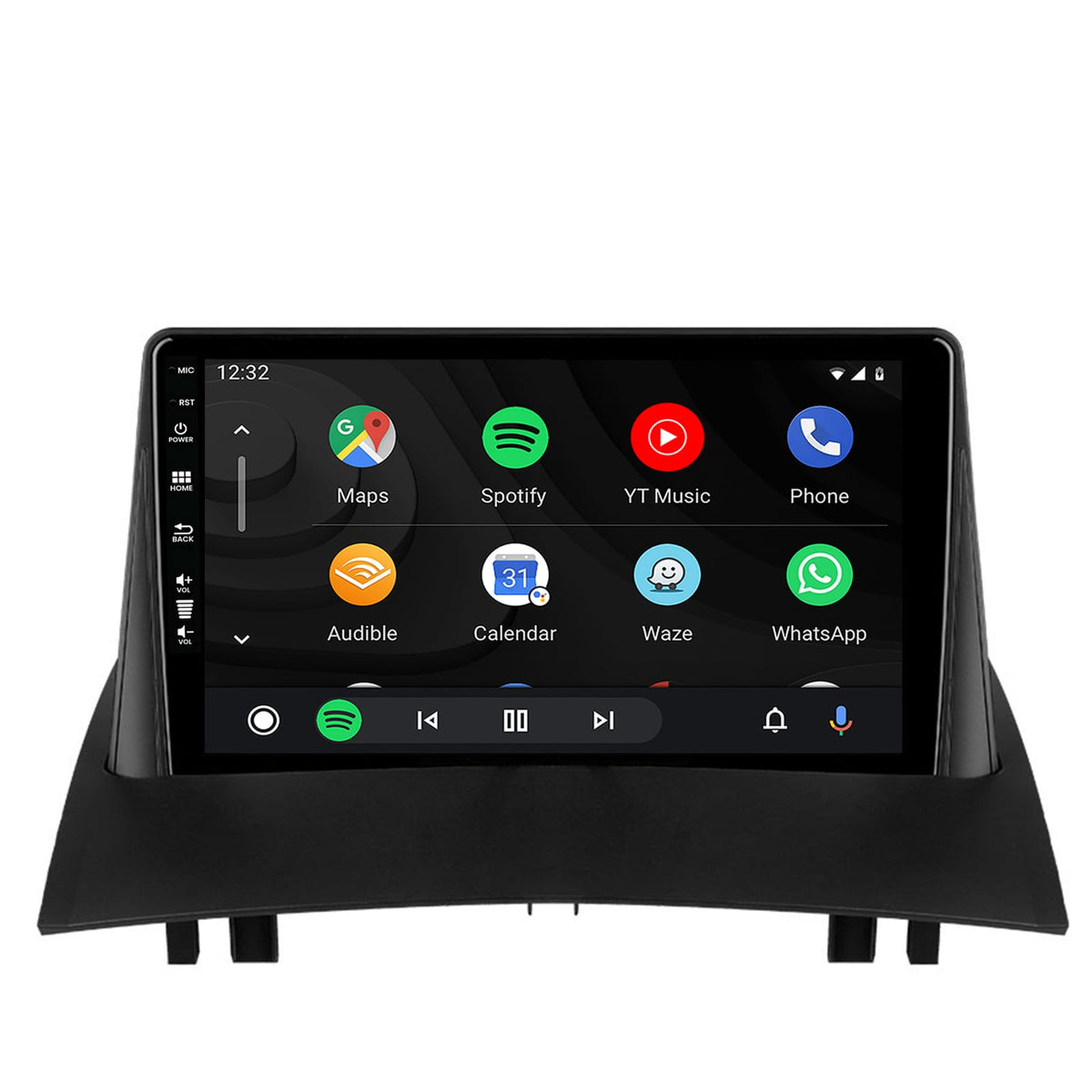 Navigatie HUB64 Renault Megane 2 (2002-2009), 4GB RAM, Android, Octacore, Slot Sim 4G, DSP, GPS, Wi-FI, Carplay, Android Auto, USB, Bluetooth, Waze, Touchscreen, 9 inch