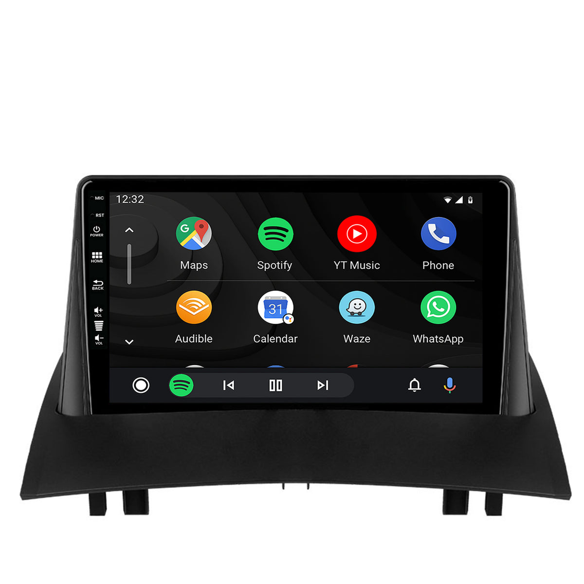 Navigatie HUB64 Renault Megane 2 (2002-2009), 6GB RAM, Android, Octacore, Slot Sim 4G, DSP, GPS, Wi-FI, Carplay, Android Auto, USB, Bluetooth, Waze, Touchscreen, 9 Inch