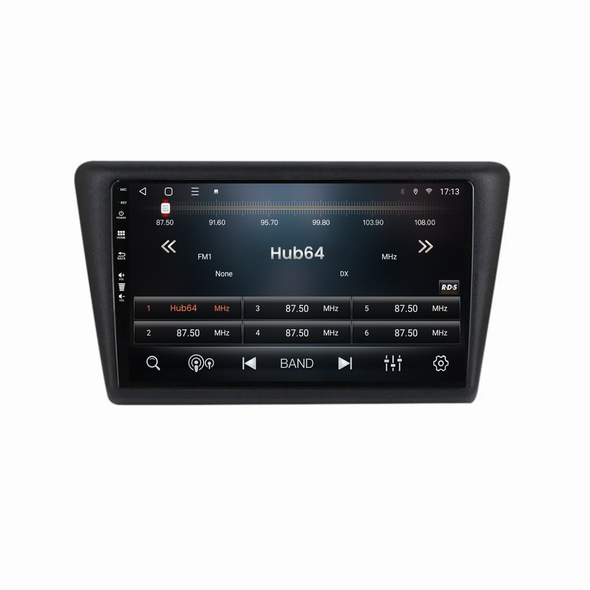 Navigatie HUB64 Seat Toledo / Skoda Rapid (2012-2019), 8GB RAM, Android, Octacore, Slot Sim 4G, DSP, GPS, Wi-FI, Carplay, Android Auto, USB, Bluetooth, Waze, Touchscreen, 9 Inch