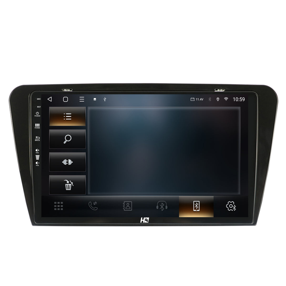 Navigatie HUB64 Skoda Octavia 3 (2013-2018), 4GB RAM, Android, Octacore, Slot Sim 4G, DSP, GPS, Wi-FI, Carplay, Android Auto, USB, Bluetooth, Waze, Touchscreen, 10.1 Inch