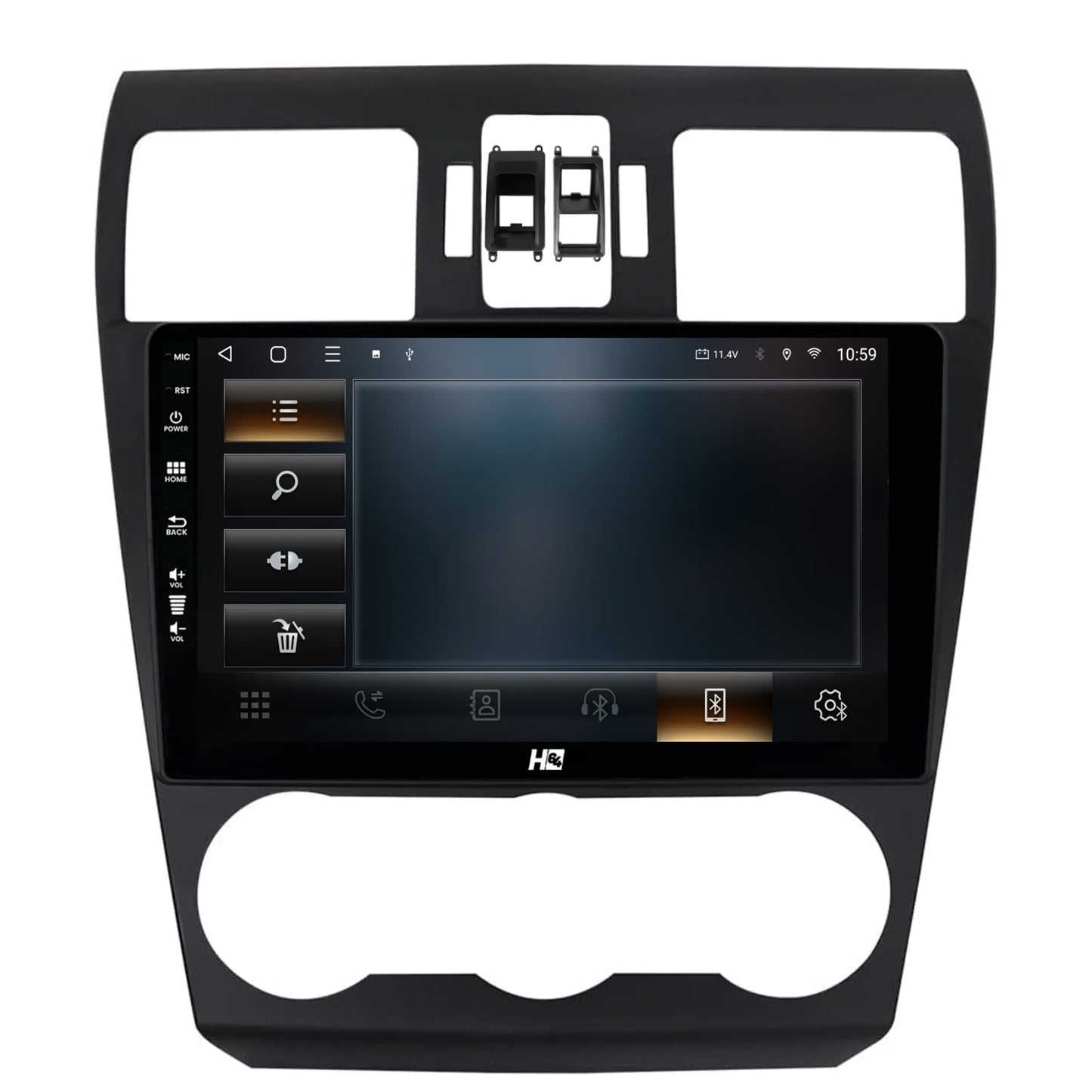 Navigatie HUB64 Subaru Forester (2012-2018), 4GB RAM, Android, Quadcore, DSP, GPS, Wi-FI, Carplay, Android Auto, USB, Bluetooth, Waze, Touchscreen, 9 inch