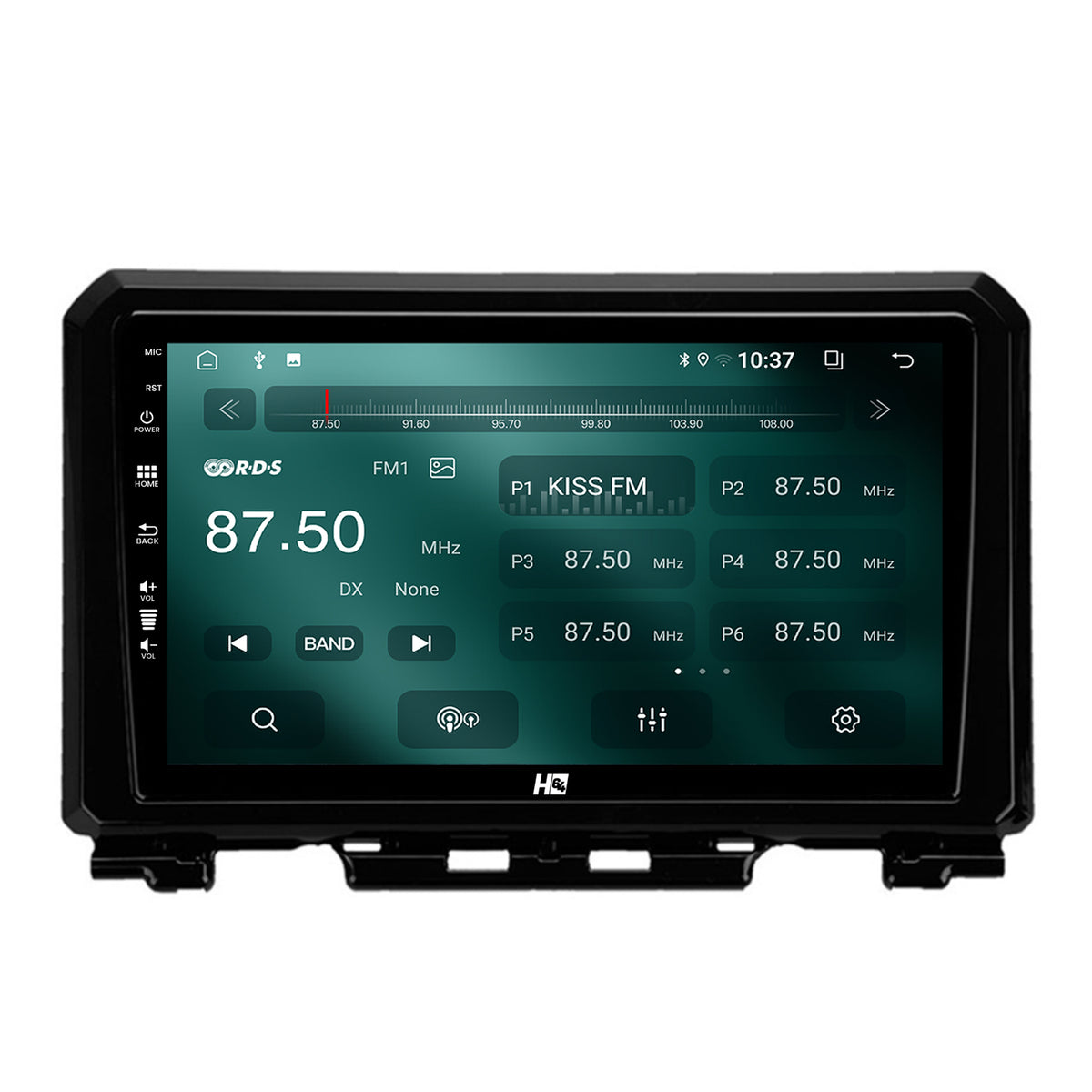 Navigatie HUB64 Suzuki Jimny (2018-2022), 2GB RAM, Android, GPS, Wi-FI, Carplay, Android Auto, USB, Bluetooth, Radio, Waze, Touchscreen, 9 inch
