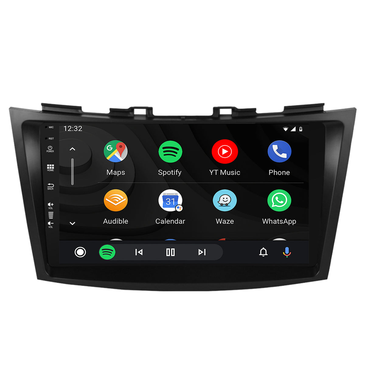 Navigatie HUB64 Suzuki Swift (2011-2017), 4GB RAM, Android, Quadcore, DSP, GPS, Wi-FI, Carplay, Android Auto, USB, Bluetooth, Waze, Touchscreen, 9 inch