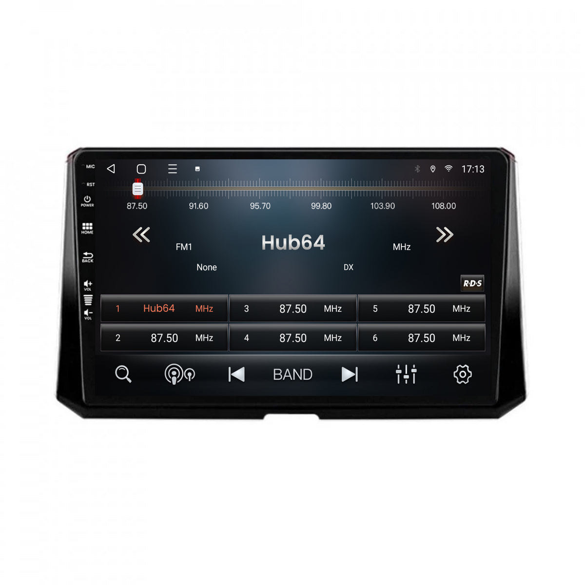 Navigatie HUB64 Toyota Corolla (2019-2023), 4GB RAM, Android, Octacore, Slot Sim 4G, DSP, GPS, Wi-FI, Carplay, Android Auto, USB, Bluetooth, Waze, Touchscreen, 10.1 inch