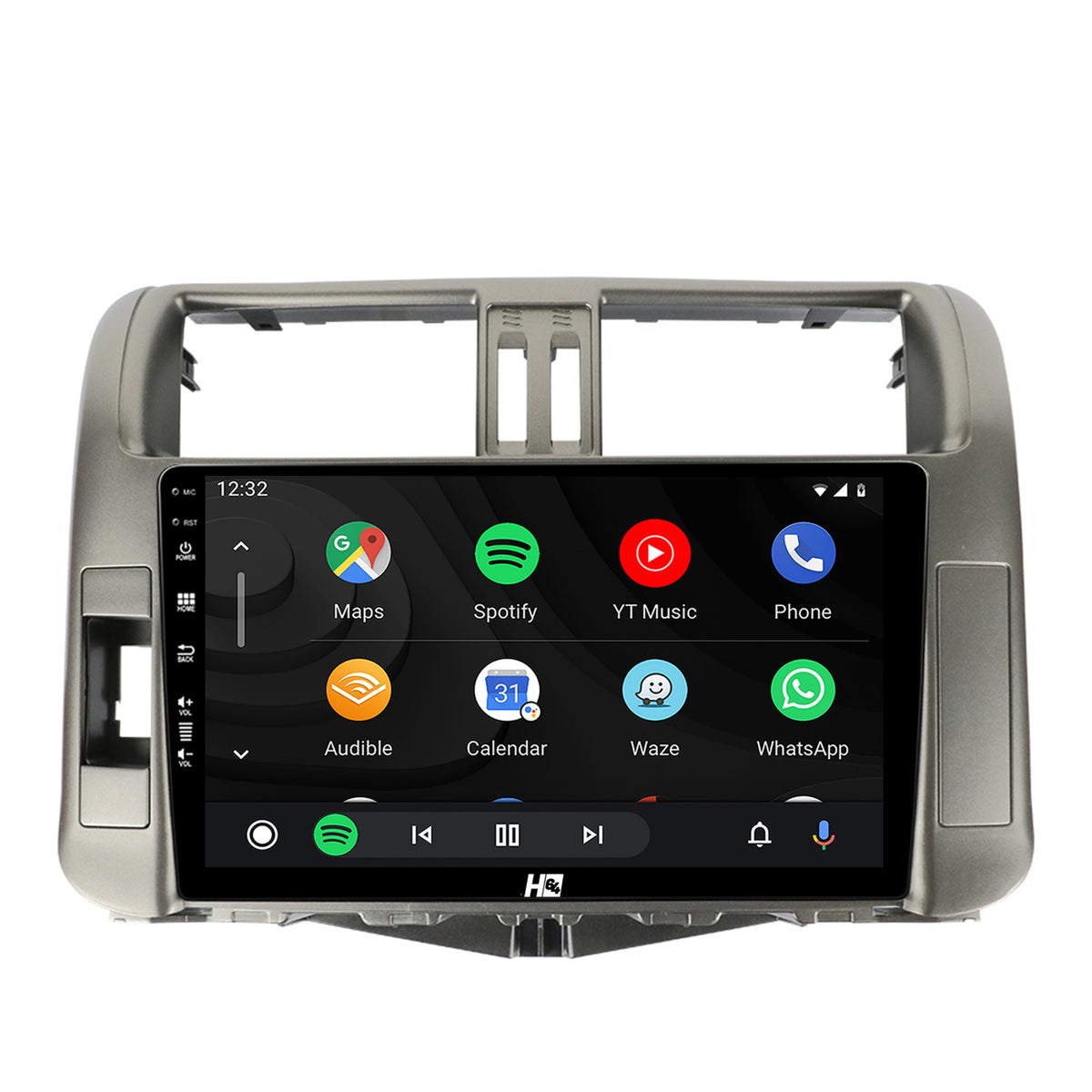 Navigatie HUB64 Toyota Land Cruiser / Prado (2009-2013), 2GB RAM, Android, GPS, Wi-FI, Carplay, Android Auto, USB, Bluetooth, Radio, Waze, Touchscreen, 9 inch