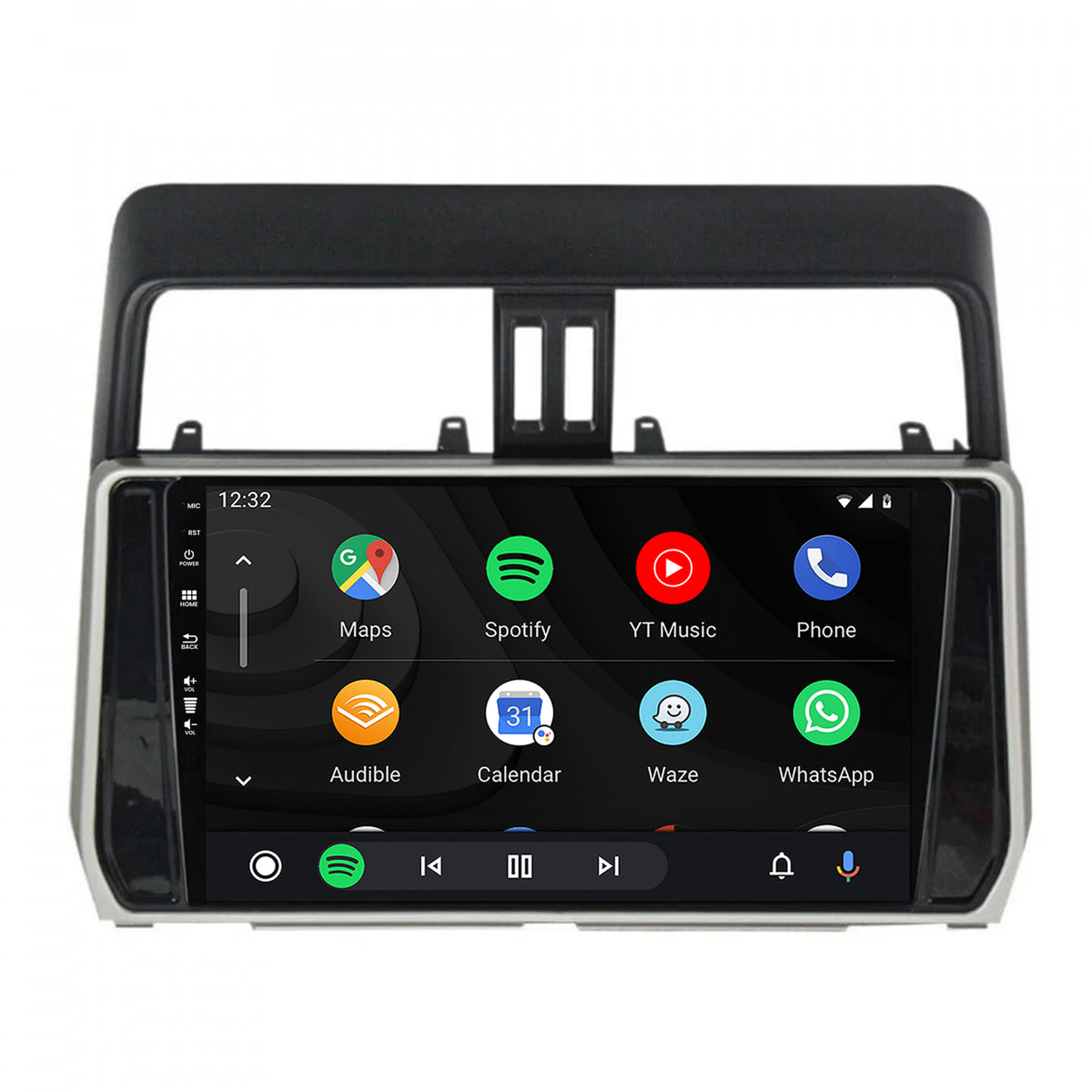 Navigatie HUB64 Toyota Land Cruiser / Prado J150 (2018+), 4GB RAM, Android, Quadcore, DSP, GPS, Wi-FI, Carplay, Android Auto, USB, Bluetooth, Waze, Touchscreen, 10.1 inch