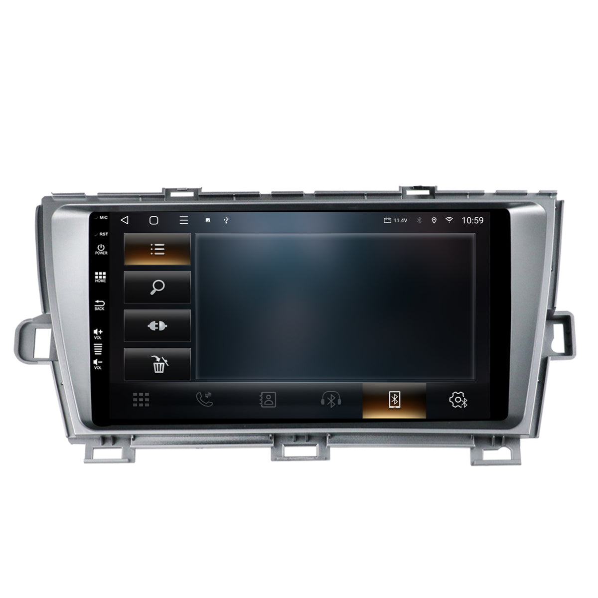 Navigatie HUB64 Toyota Prius (2009-2014), 4GB RAM, Android, Quadcore, DSP, GPS, Wi-FI, Carplay, Android Auto, USB, Bluetooth, Waze, Touchscreen, 9 inch