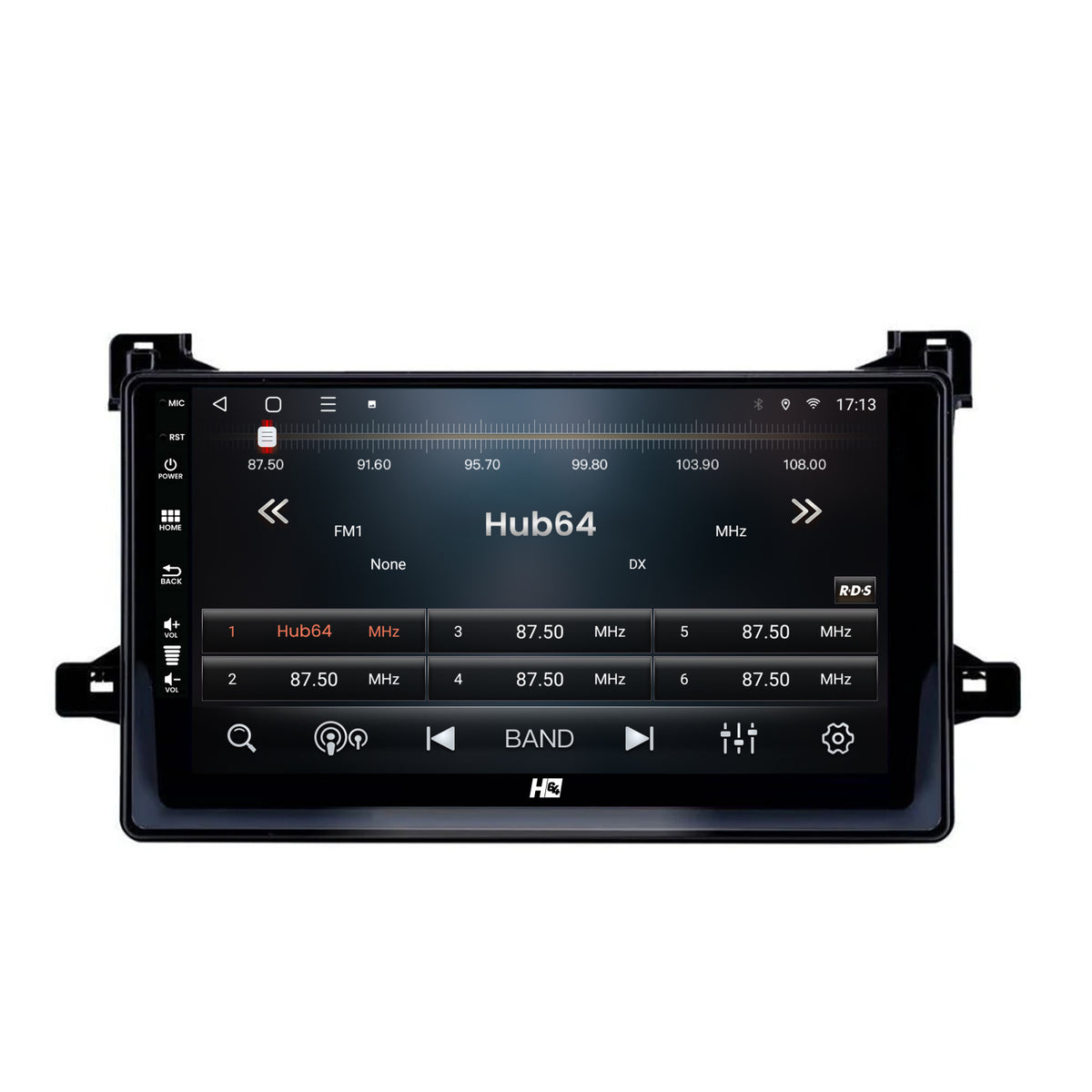 Navigatie HUB64 Toyota Prius (2015+), 8GB RAM, Android, Octacore, Slot Sim 4G, DSP, GPS, Wi-FI, Carplay, Android Auto, USB, Bluetooth, Waze, Touchscreen, 9 Inch