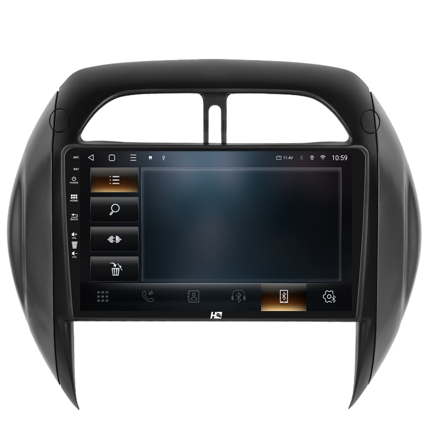 Navigatie HUB64 Toyota RAV4 (2003-2005), 4GB RAM, Android, Quadcore, DSP, GPS, Wi-FI, Carplay, Android Auto, USB, Bluetooth, Waze, Touchscreen, 9 inch