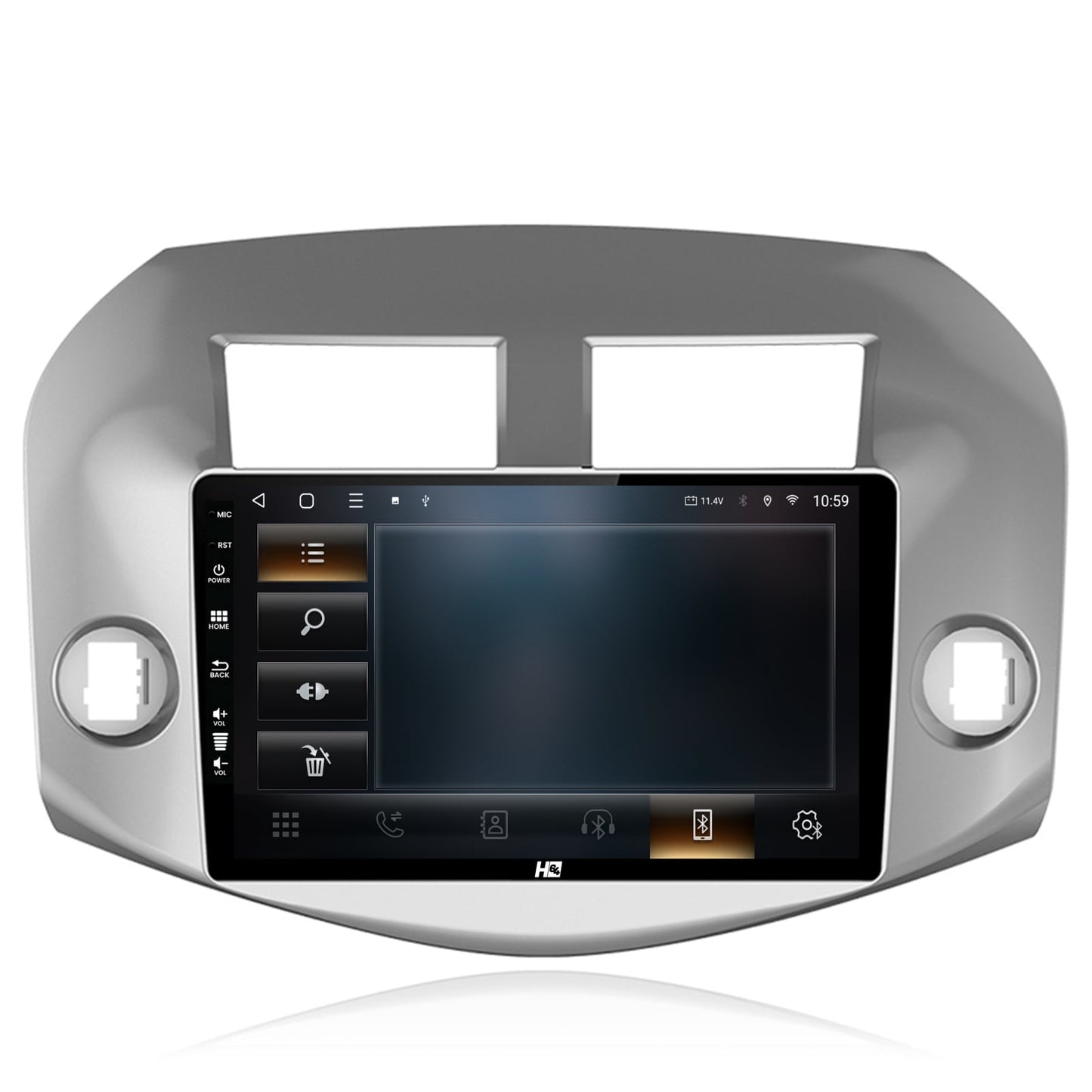 Navigatie HUB64 Toyota RAV4 (2005-2013), 4GB RAM, Android, Quadcore, DSP, GPS, Wi-FI, Carplay, Android Auto, USB, Bluetooth, Waze, Touchscreen, 10.1 Inch