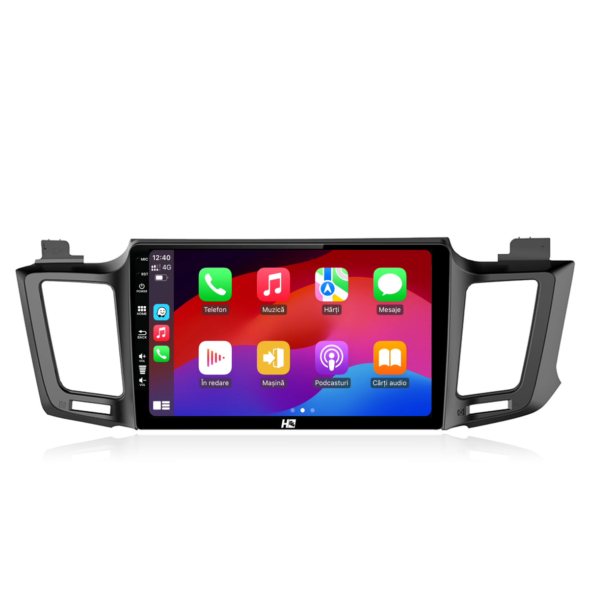 Navigatie HUB64 Toyota RAV4 (2013-2018), 2GB RAM, Android, GPS, Wi-FI, Carplay, Android Auto, USB, Bluetooth, Radio, Waze, Touchscreen, 10.1 inch