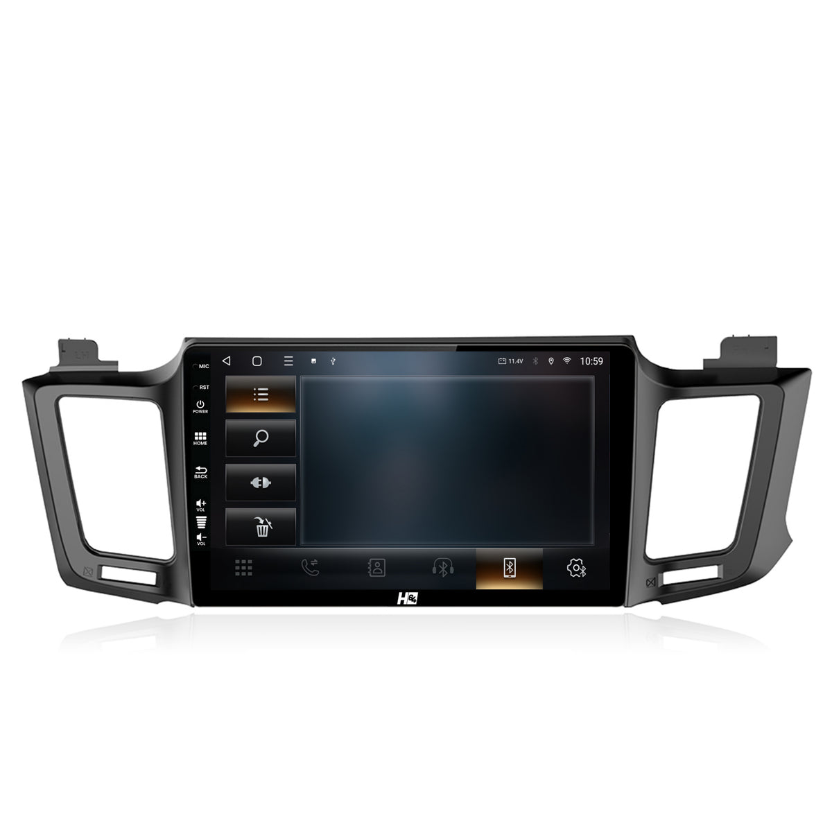 Navigatie HUB64 Toyota RAV4 (2013-2018), 2GB RAM, Android, GPS, Wi-FI, Carplay, Android Auto, USB, Bluetooth, Radio, Waze, Touchscreen, 10.1 inch