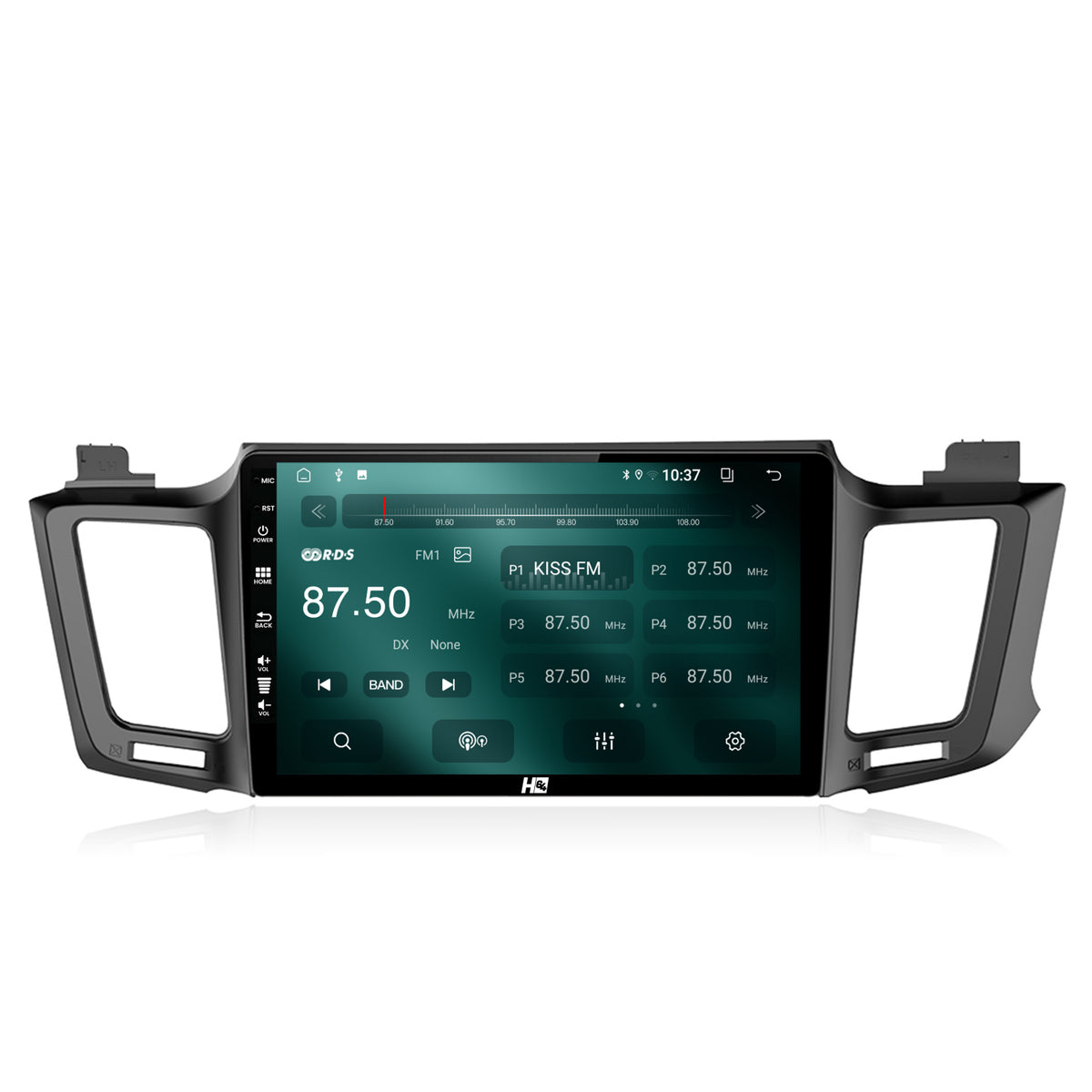 Navigatie HUB64 Toyota RAV4 (2013-2018), 2GB RAM, Android, GPS, Wi-FI, Carplay, Android Auto, USB, Bluetooth, Radio, Waze, Touchscreen, 10.1 inch