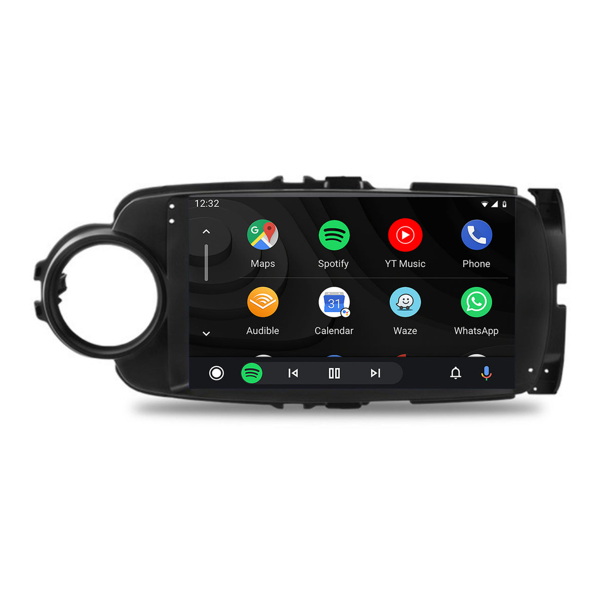 Navigatie HUB64 Toyota Yaris (2010-2018), 2GB RAM, Android, GPS, Wi-FI, Carplay, Android Auto, USB, Bluetooth, Radio, Waze, Touchscreen, 9" inch