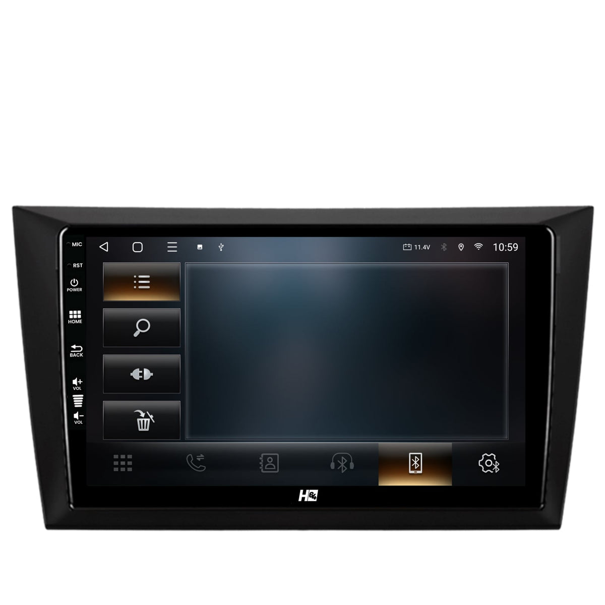 Navigatie HUB64 Volkswagen Golf 6, 4GB RAM, Android, Octacore, Slot Sim 4G, DSP, GPS, Wi-FI, Carplay, Android Auto, USB, Bluetooth, Waze, Touchscreen, 9 inch