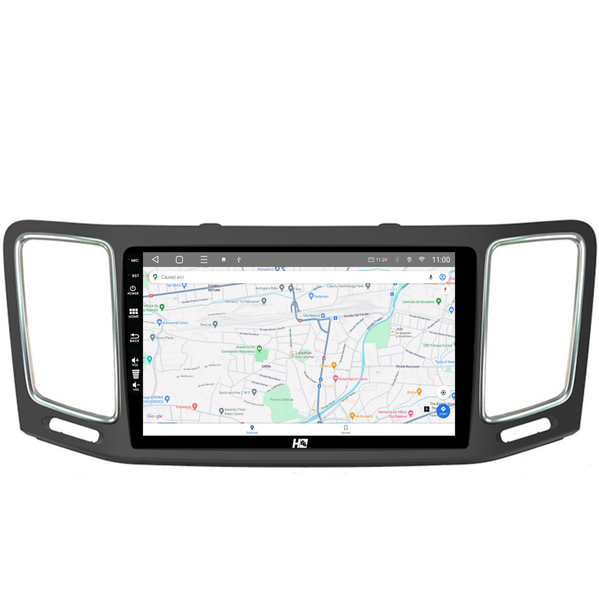 Navigatie HUB64 Volkswagen Sharan / Seat Alhambra (2010-2018), 8GB RAM, Android, Octacore, Slot Sim 4G, DSP, GPS, Wi-FI, Carplay, Android Auto, USB, Bluetooth, Waze, Touchscreen, 9 Inch