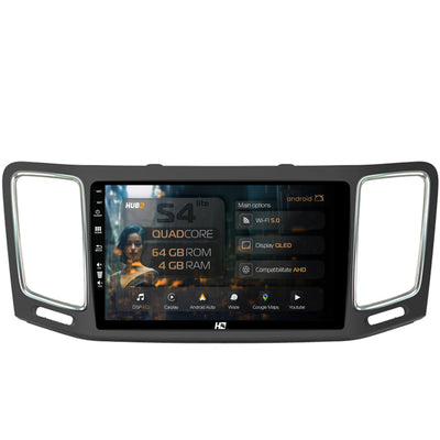 Navigatie HUB64 Volkswagen Sharan / Seat Alhambra (2012-2018), 4GB RAM, Android, Quadcore, DSP, GPS, Wi-FI, Carplay, Android Auto, USB, Bluetooth, Waze, Touchscreen, 9 inch