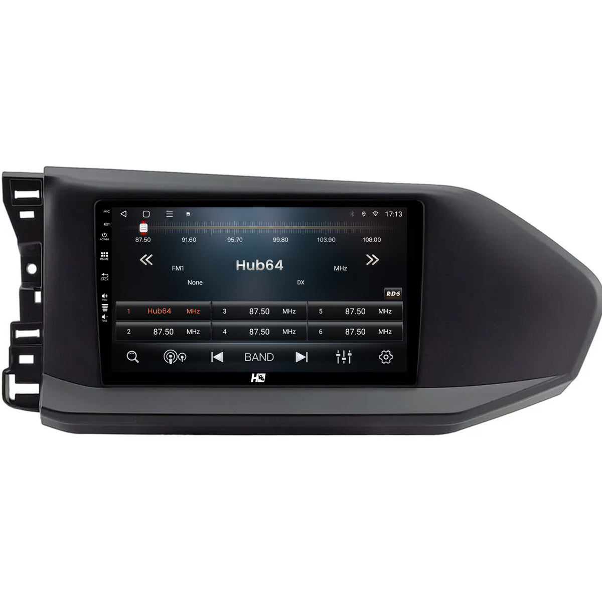 Navigatie HUB64 Volkswagen Caddy (2023+), 6GB RAM, Android, Octacore, Slot Sim 4G, DSP, GPS, Wi-FI, Carplay, Android Auto, USB, Bluetooth, Waze, Touchscreen, 9 Inch