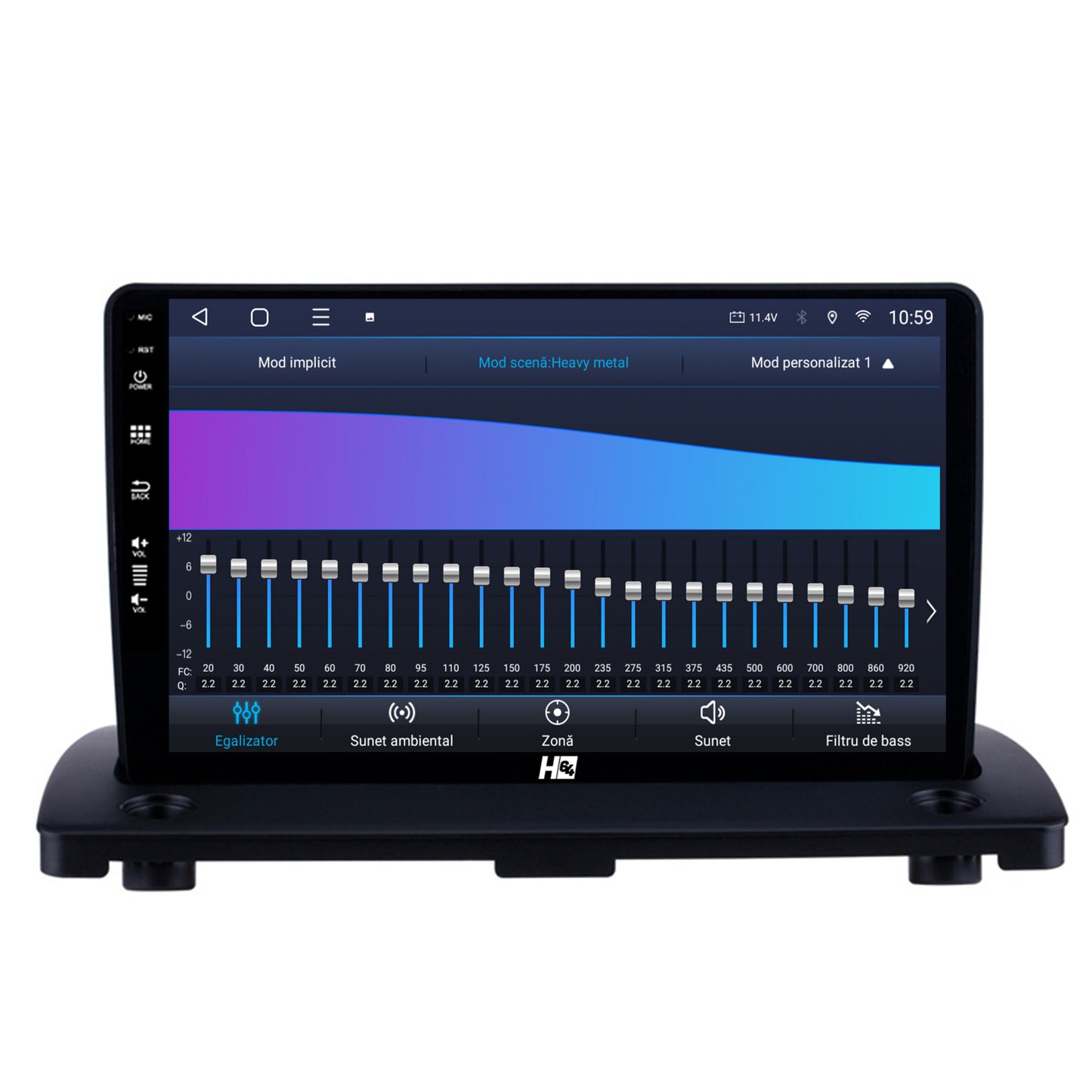 Navigatie HUB64 Volvo XC90 (2002-2014), 4GB RAM, Android, Octacore, Slot Sim 4G, DSP, GPS, Wi-FI, Carplay, Android Auto, USB, Bluetooth, Waze, Touchscreen, 9 inch