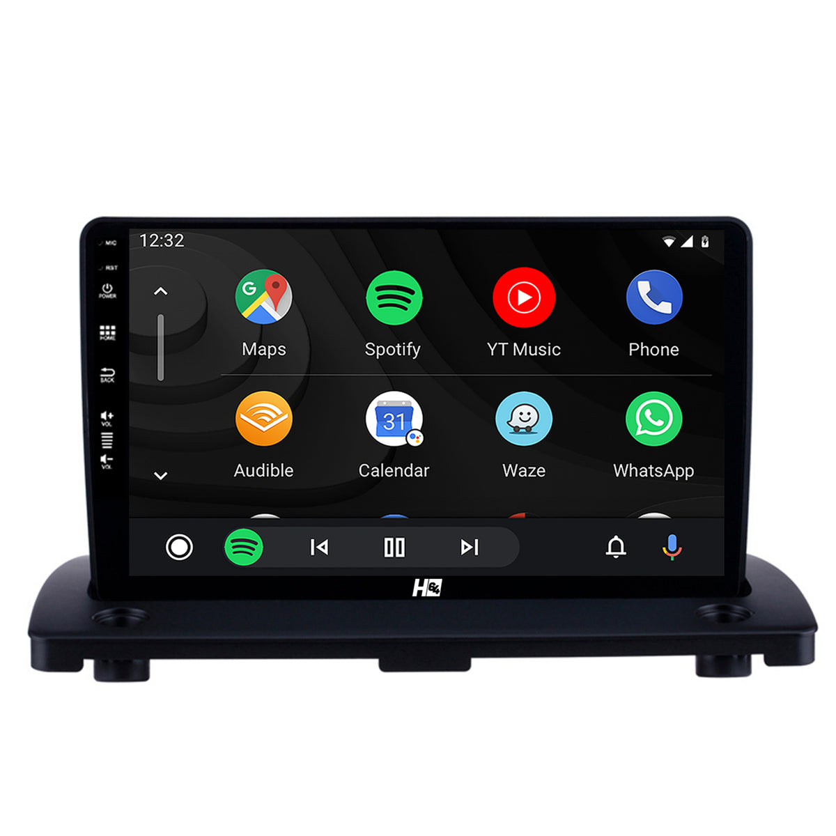 Navigatie HUB64 Volvo XC90 (2002-2014), 4GB RAM, Android, Quadcore, DSP, GPS, Wi-FI, Carplay, Android Auto, USB, Bluetooth, Waze, Touchscreen, 9 inch
