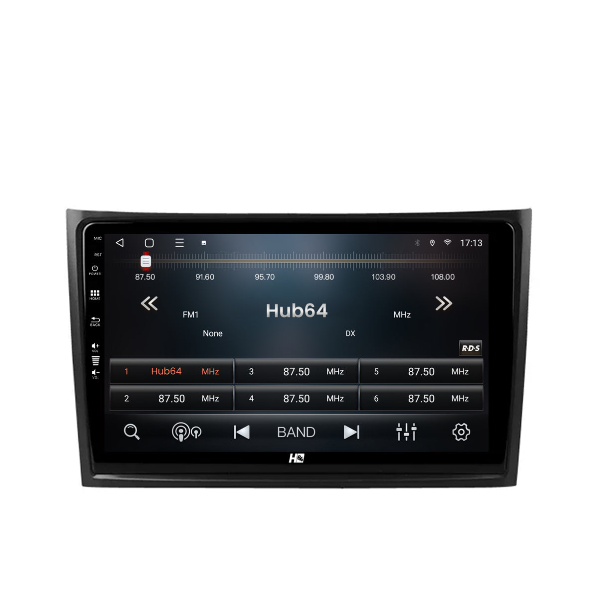 Navigatie HUB64 Volvo XC90 (2002-2014), 4GB RAM, Android, Quadcore, DSP, GPS, Wi-FI, Carplay, Android Auto, USB, Bluetooth, Waze, Touchscreen, 9 inch