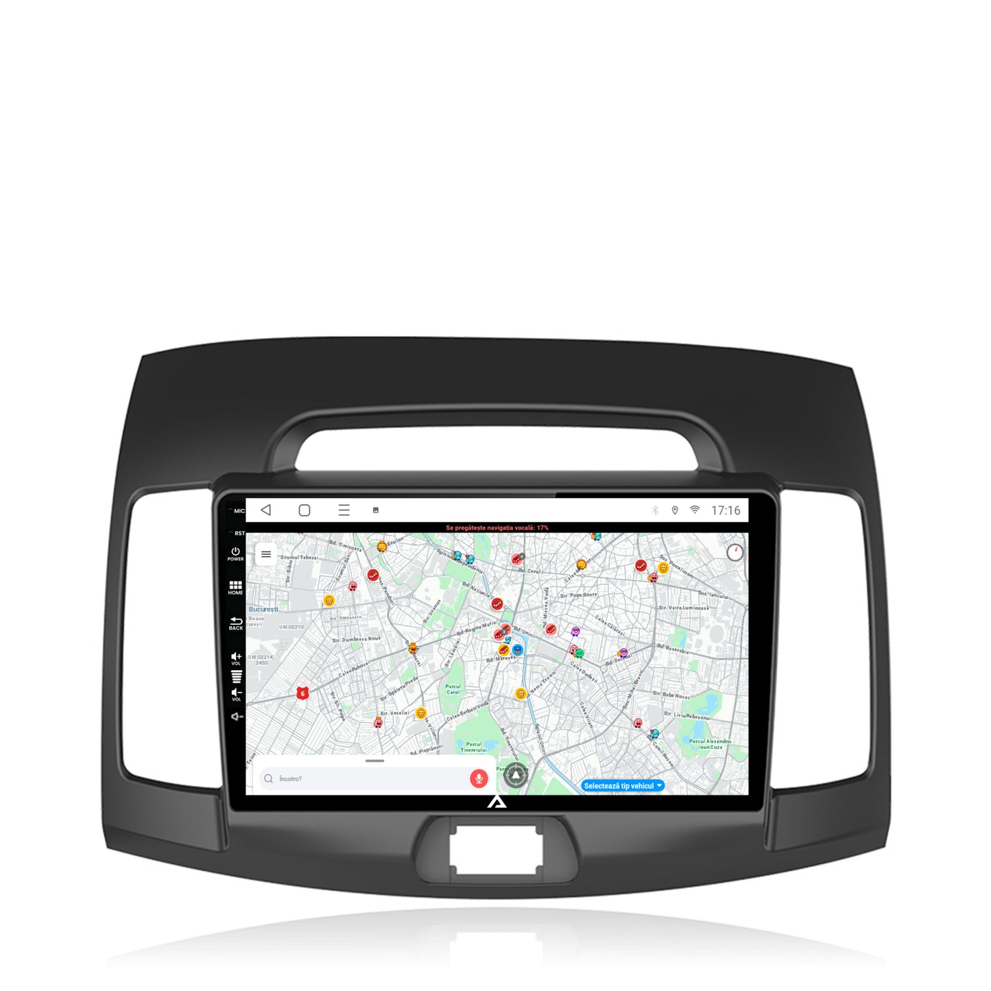 Navigatie Hyundai Elantra (2006-2011), Android, E-Octacore / 2GB RAM + 32GB ROM, 9 Inch - AD-BGE9002+AD-BGRKIT178