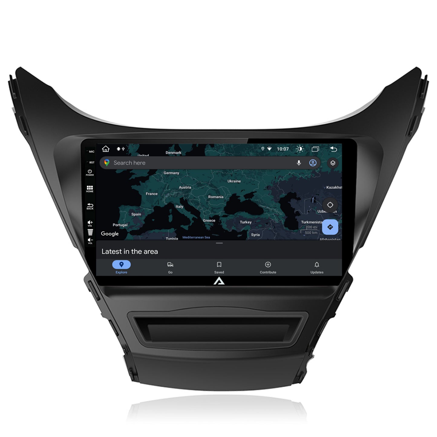 Navigatie Hyundai Elantra (2012-2014), Android, Z-Octacore / 8GB RAM + 256GB ROM, 9Inch - AD-BGZ9008+AD-BGRKIT177